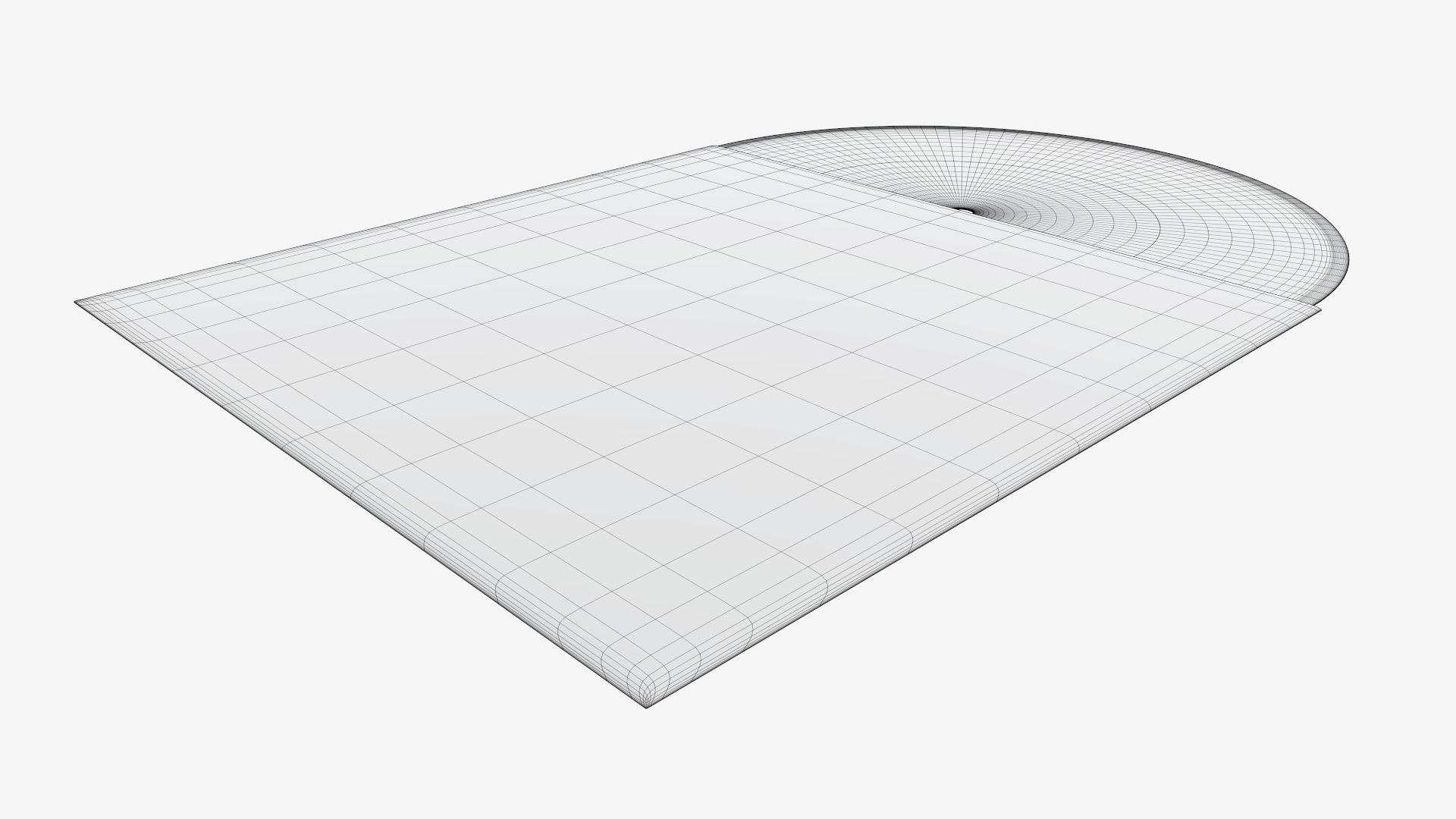 Vinyl record and cover mockup 02 3D model_7