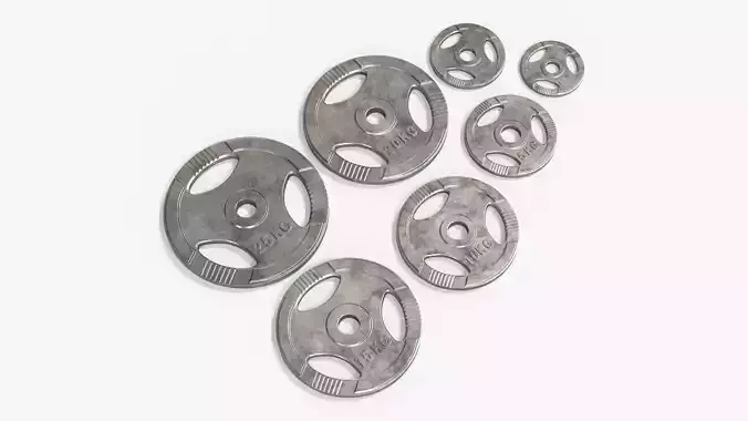 Set of weight plates 03