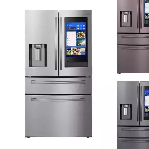 Samsung French Door Refrigerator 36inch 3D model