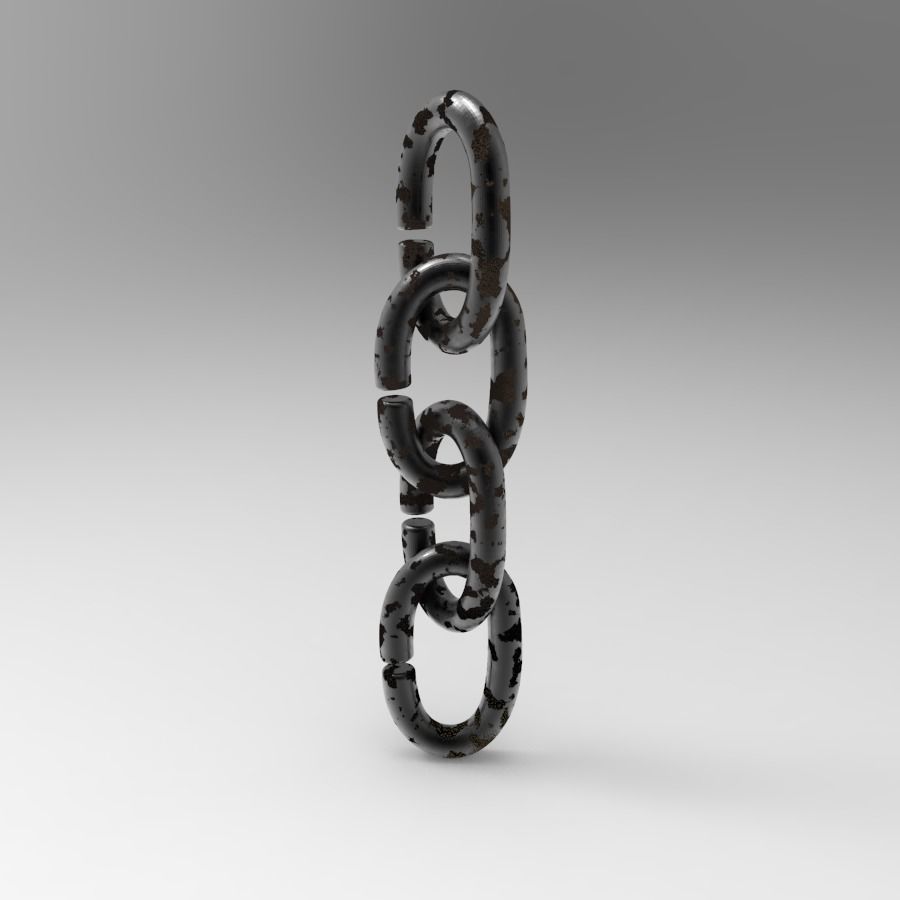 Simple Chain Rings free 3D model | CGTrader
