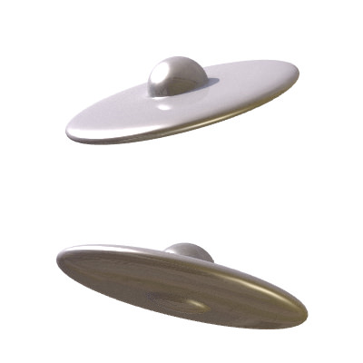 30 Realistic Flying Saucers 3D model_18