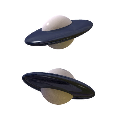 30 Realistic Flying Saucers 3D model_2