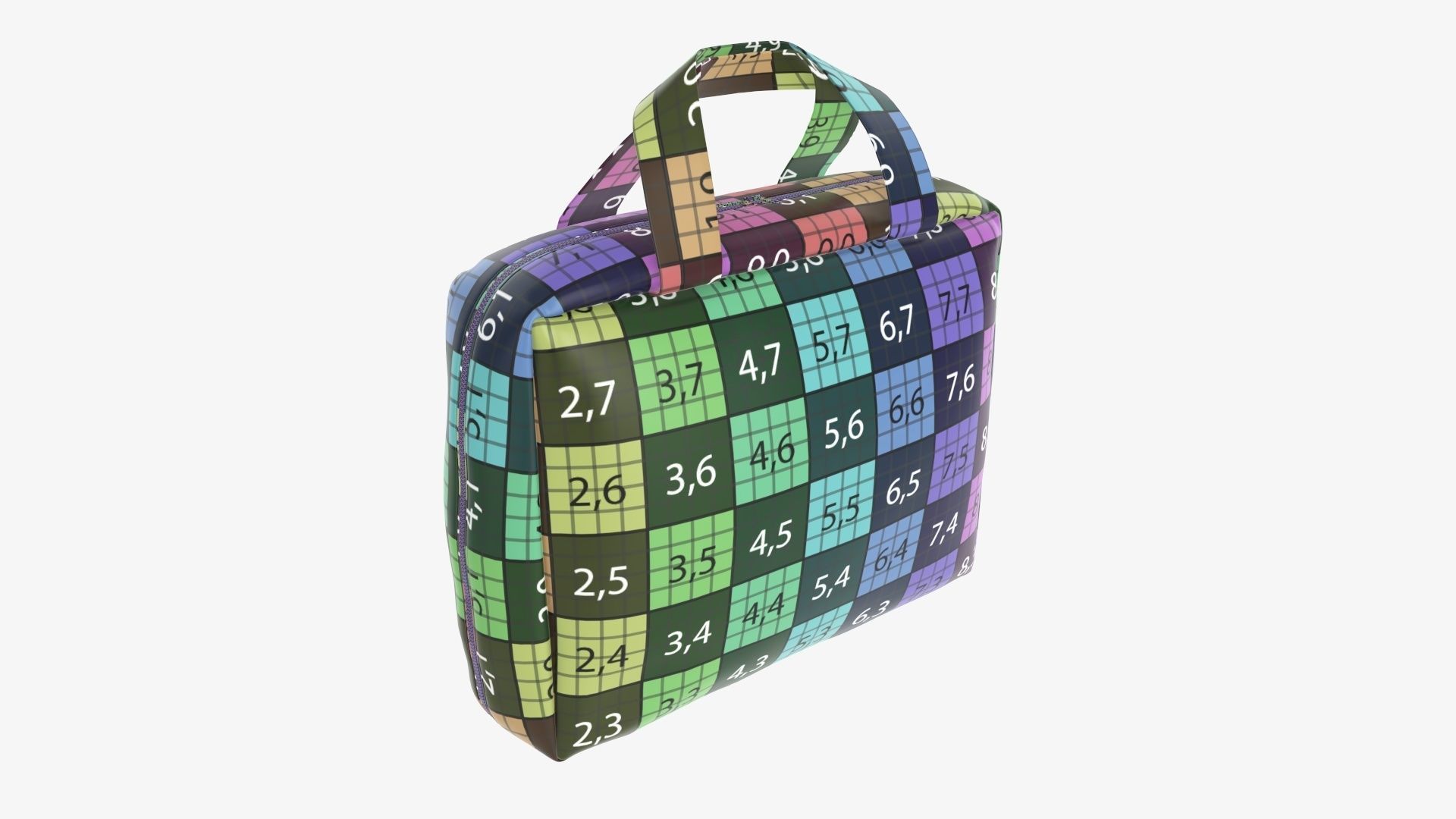 First aid bag kit 3D model_12