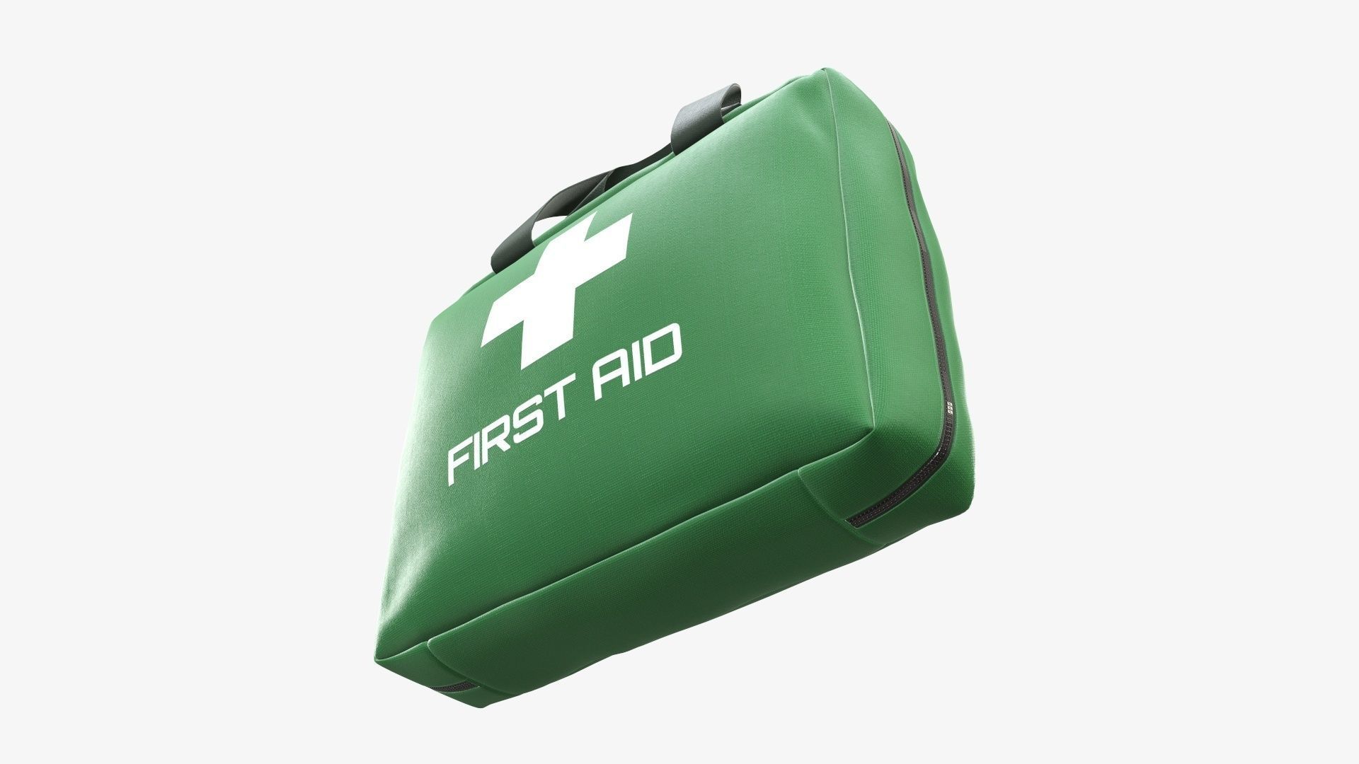 First aid bag kit 3D model_4