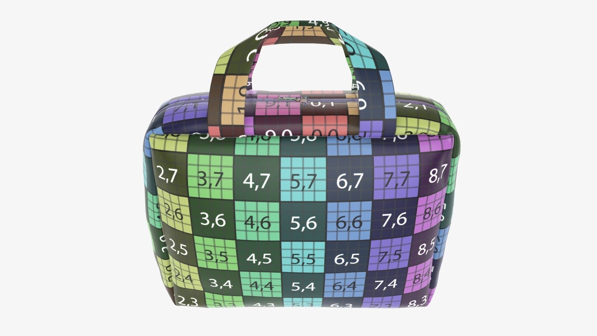 First aid bag kit 3D model_13