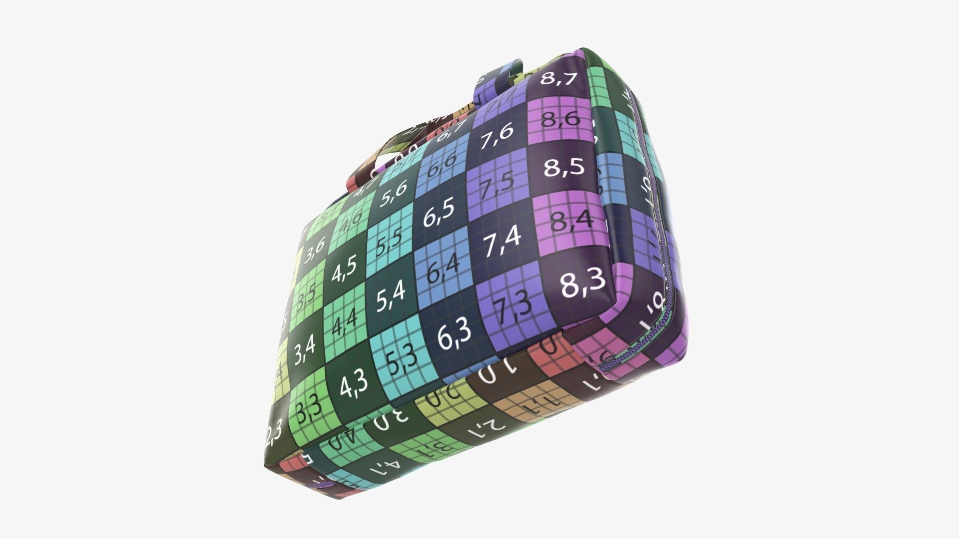 First aid bag kit 3D model_16