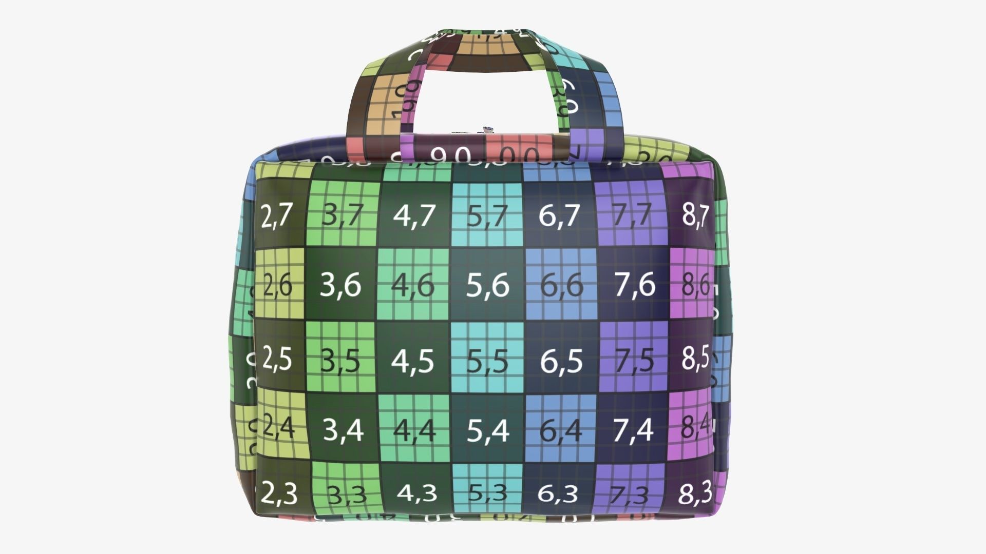 First aid bag kit 3D model_14