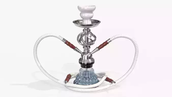 Hookah 01 3D model
