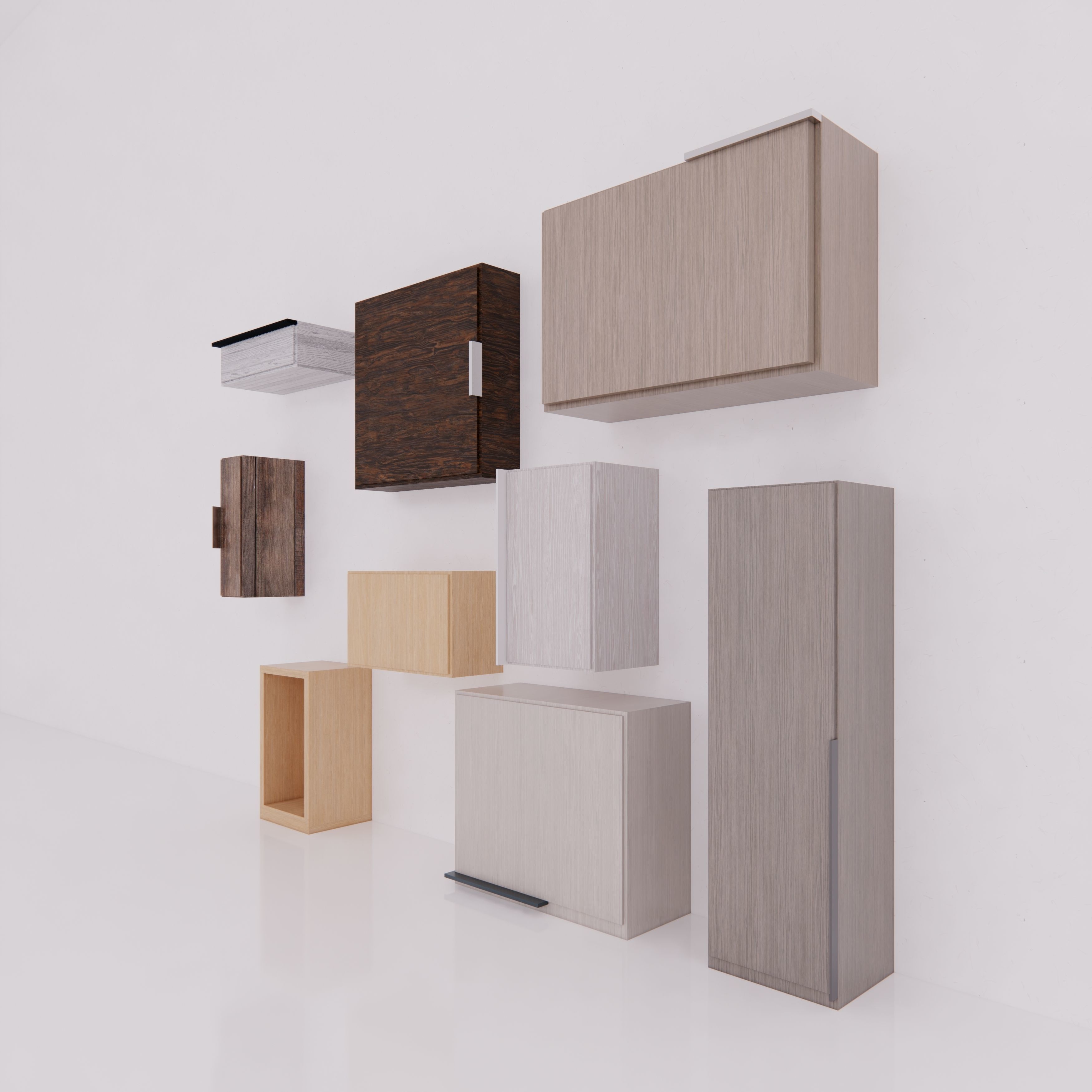 BEST PARAMETRIC WARDROBE model created in Revit Family 3D model_3