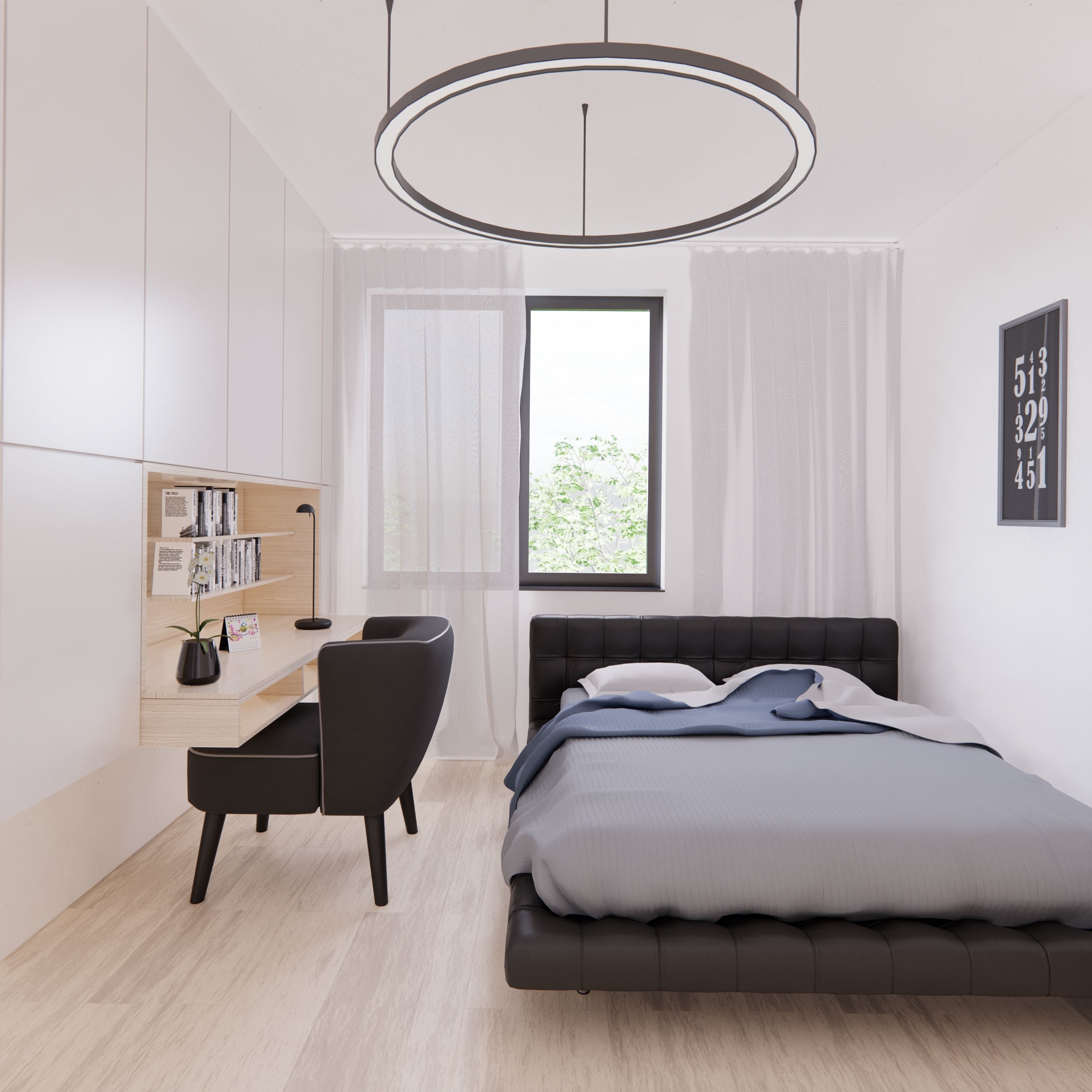 BEST PARAMETRIC WARDROBE model created in Revit Family 3D model_4