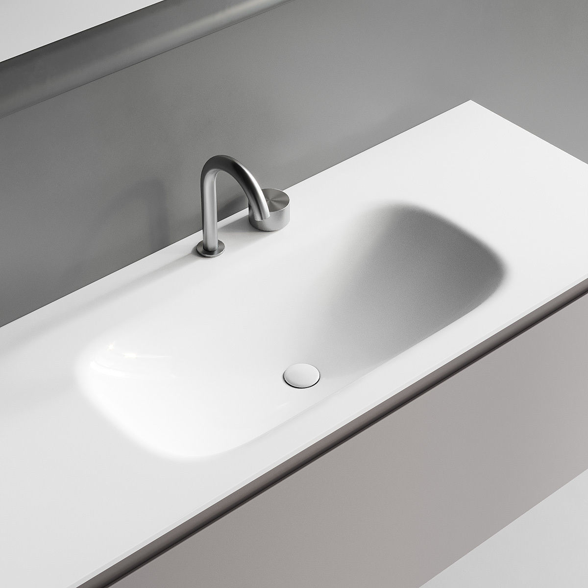 Falper Edge Vanity Unit Set 2 3D model_1