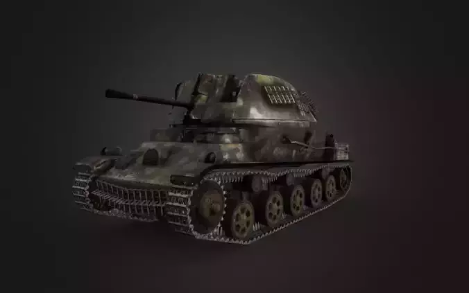40M Nimrod Low-poly 3D model
