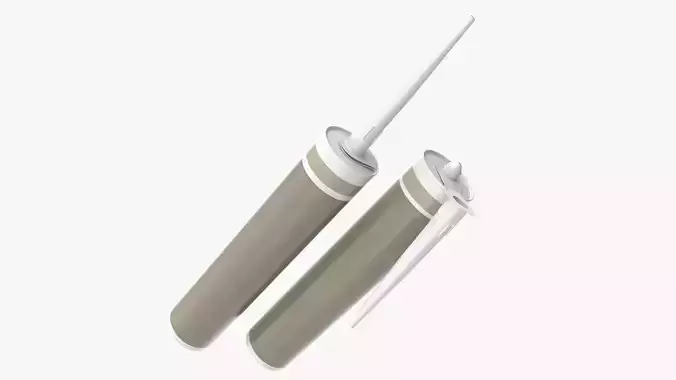 Cartridge sealant open close mockup