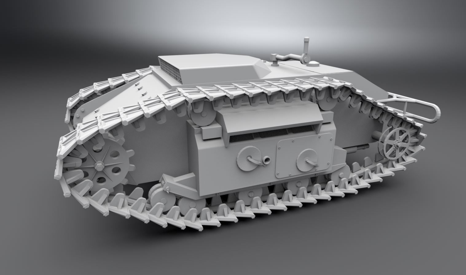 Sdkfz Goliath Scale Model 3D print model_1