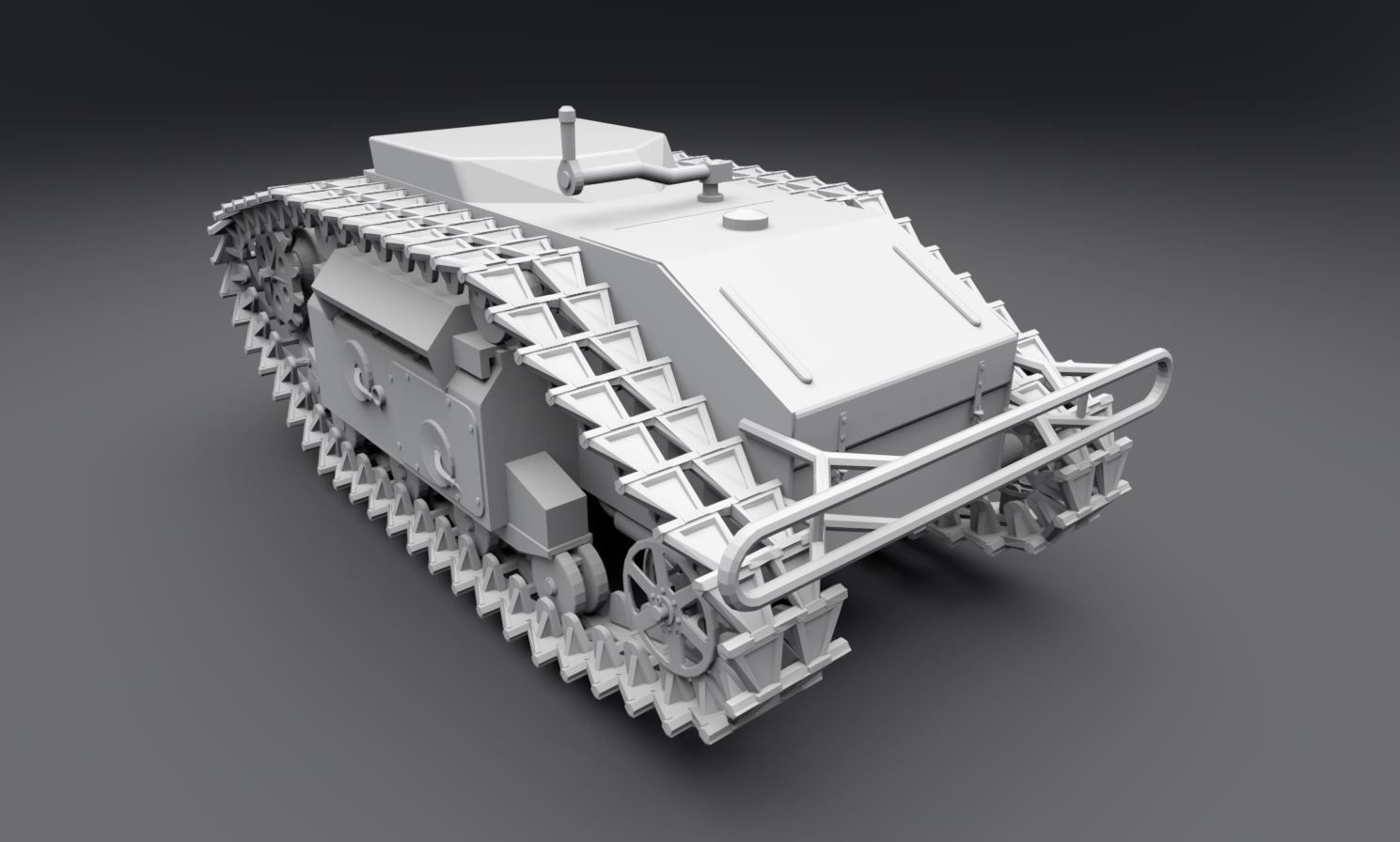 Sdkfz Goliath Scale Model 3D print model_2