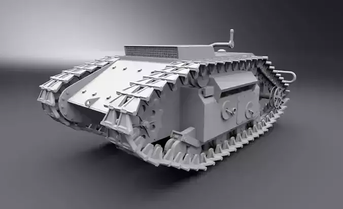 Sdkfz Goliath Scale Model 3D print model