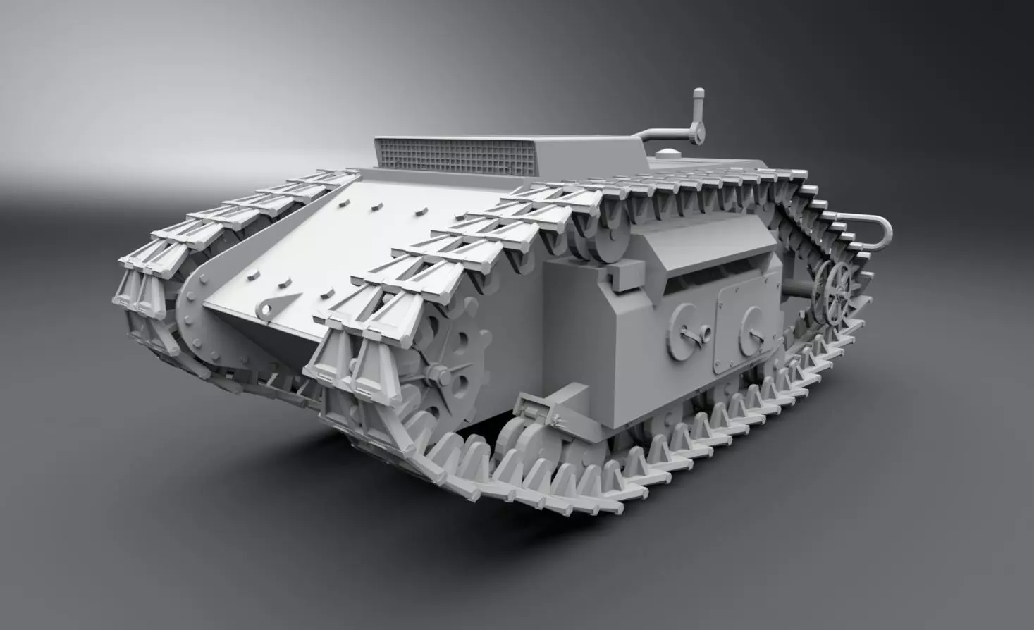 Sdkfz Goliath Scale Model 3D print model_0