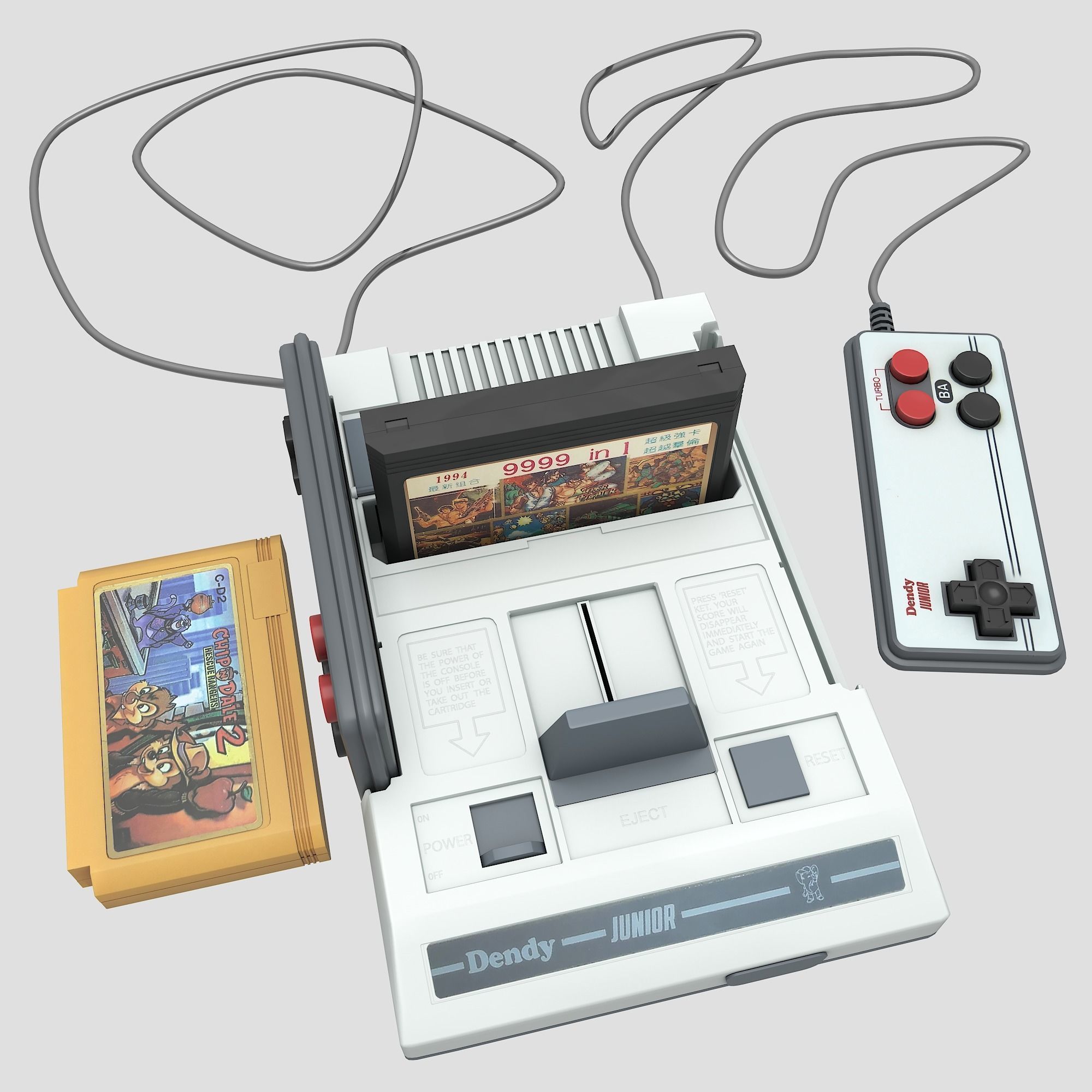 Dendy junior 2 3D model_4