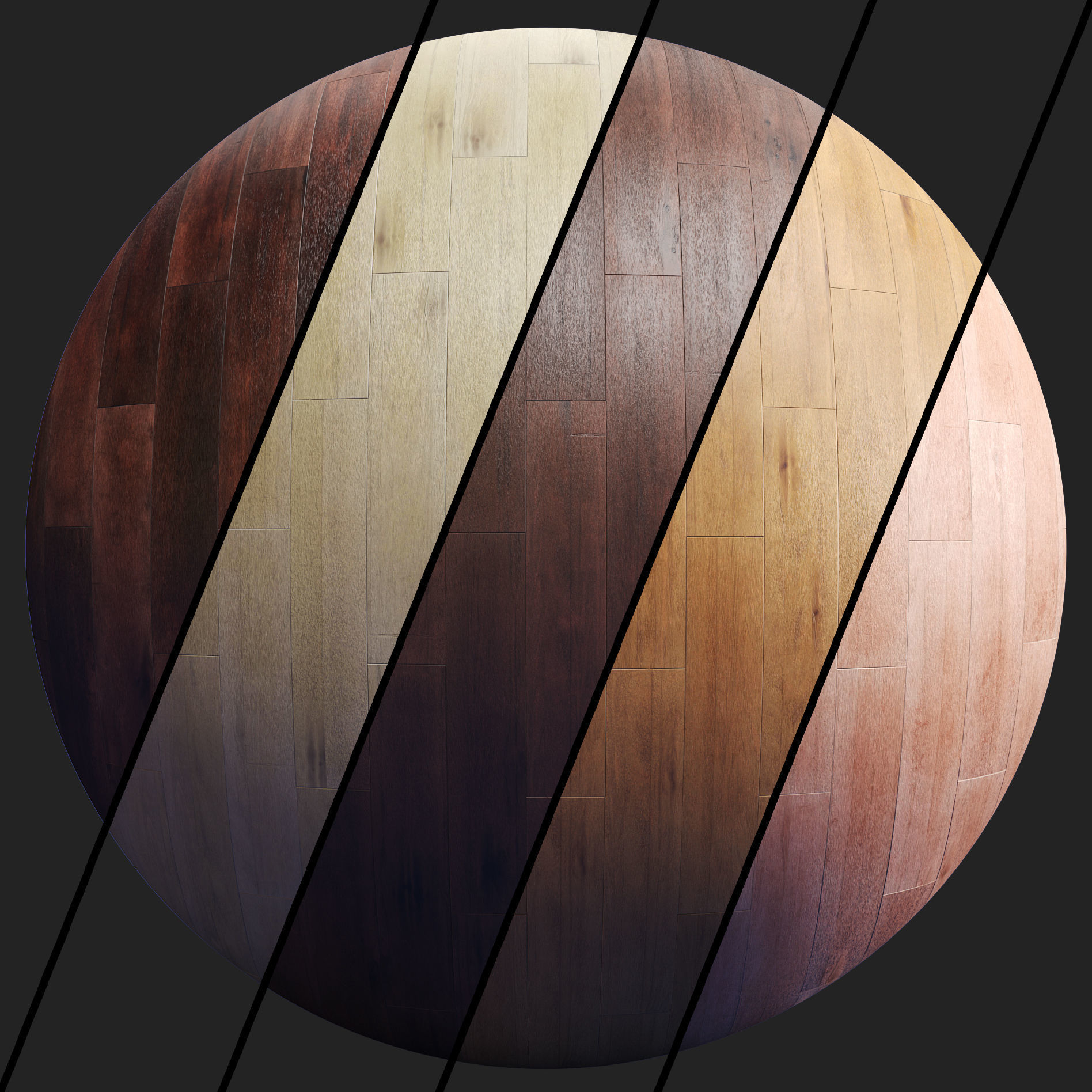 Parquet A - 2 Pattern - 5 Color - 8K - SBSAR Texture_2