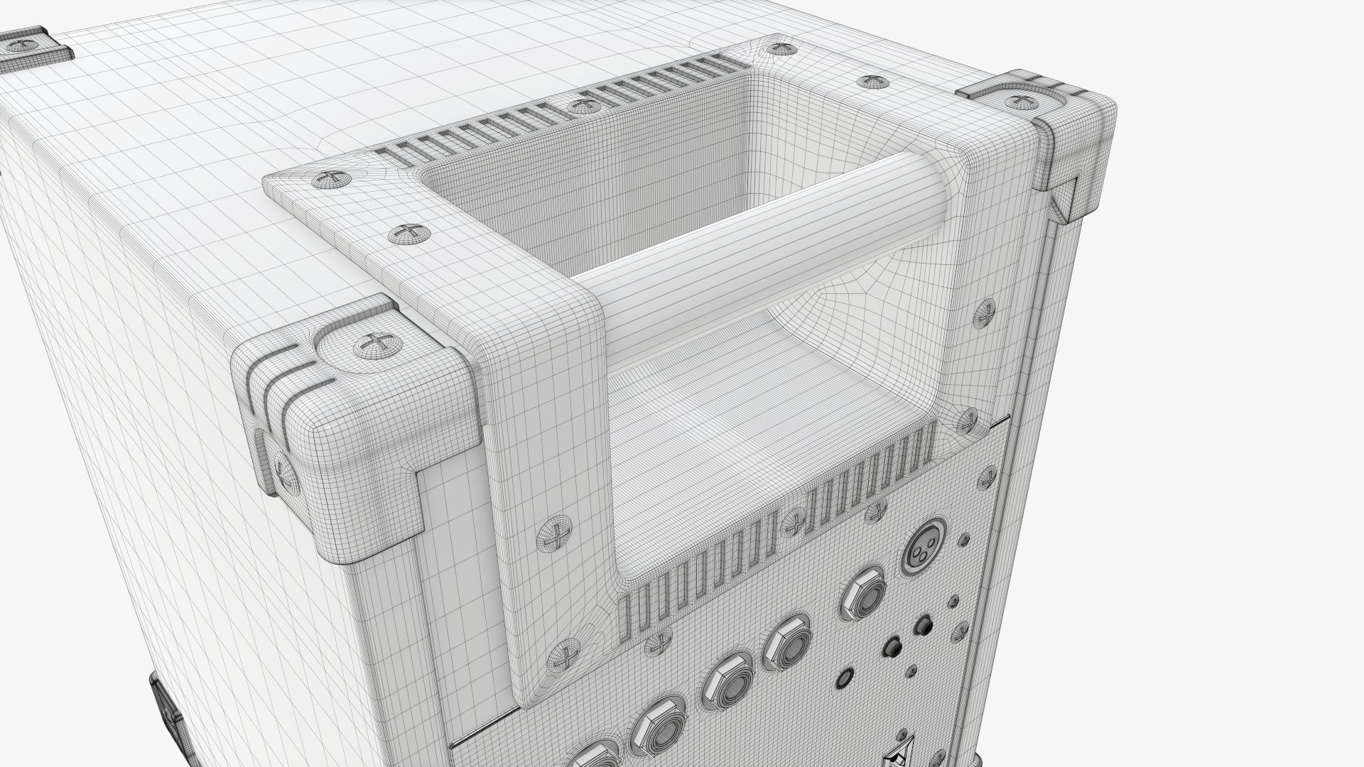 Universal audio monitor 3D model_7