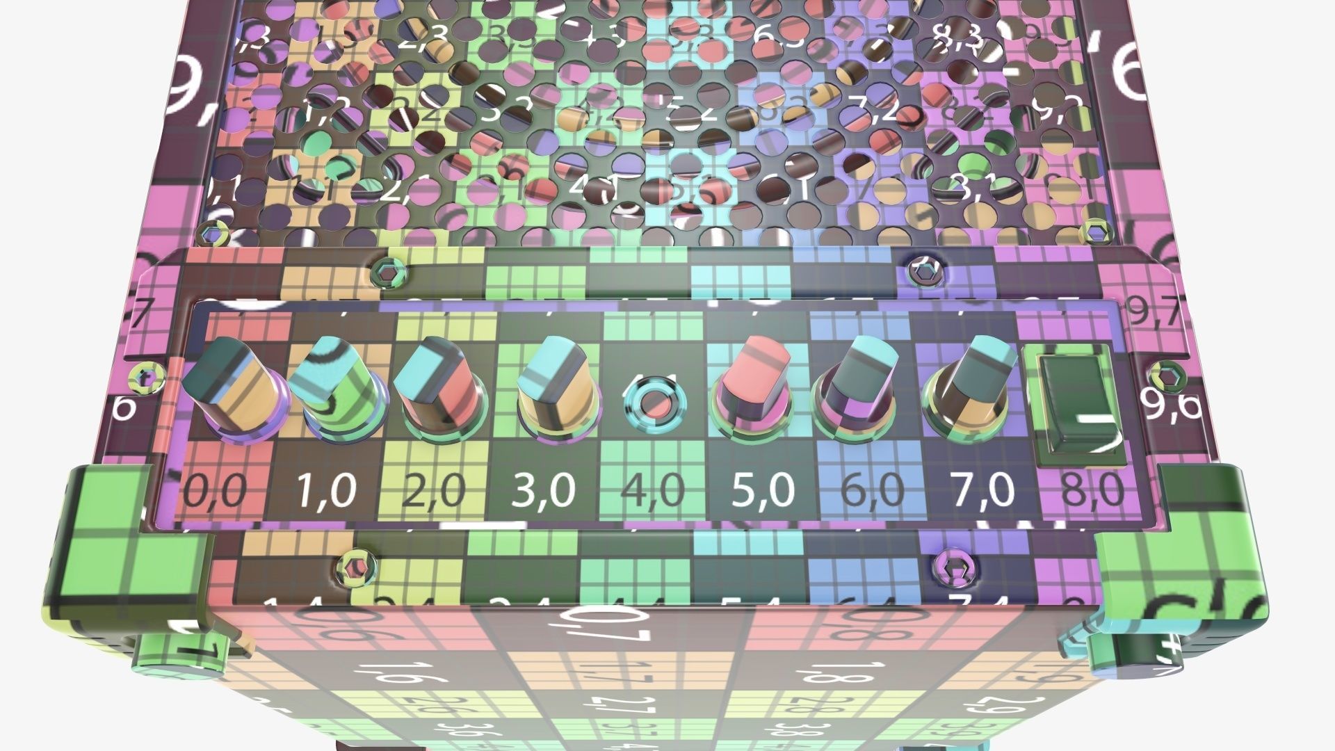 Universal audio monitor 3D model_15