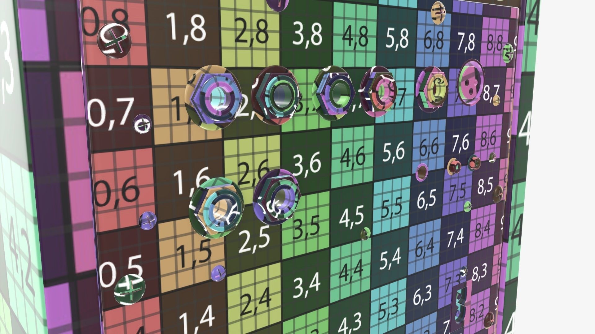 Universal audio monitor 3D model_14