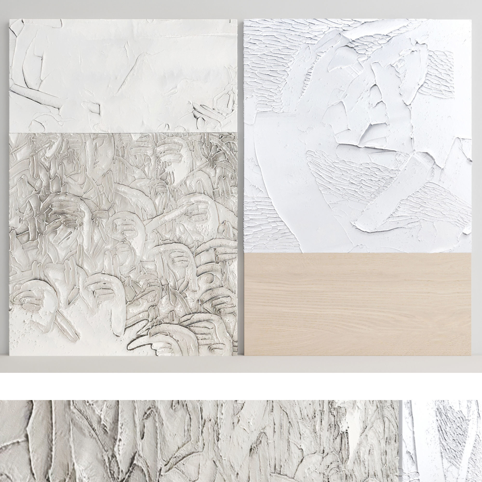 Interior Paints set1 3D model_1