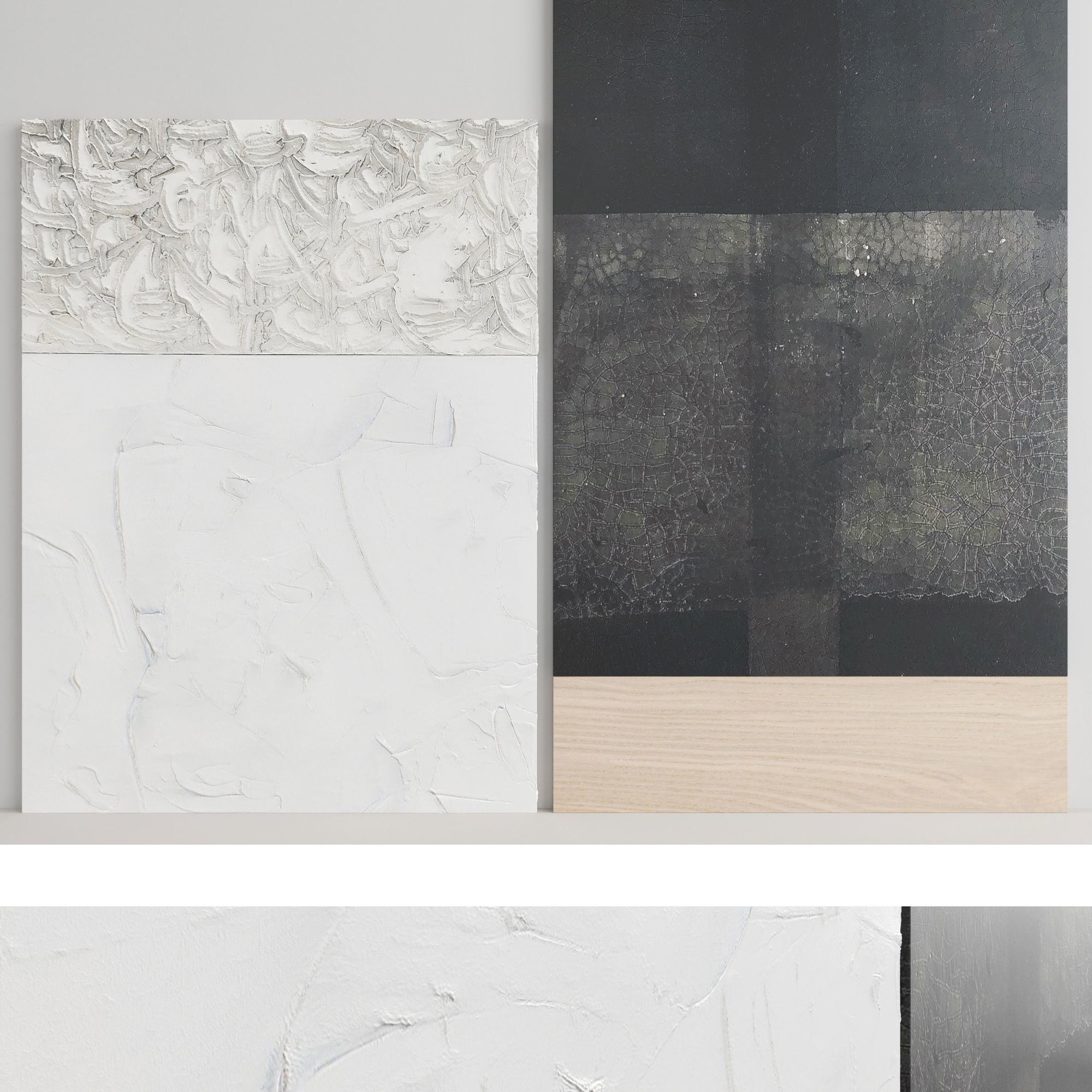 Interior Paints set1 3D model_2