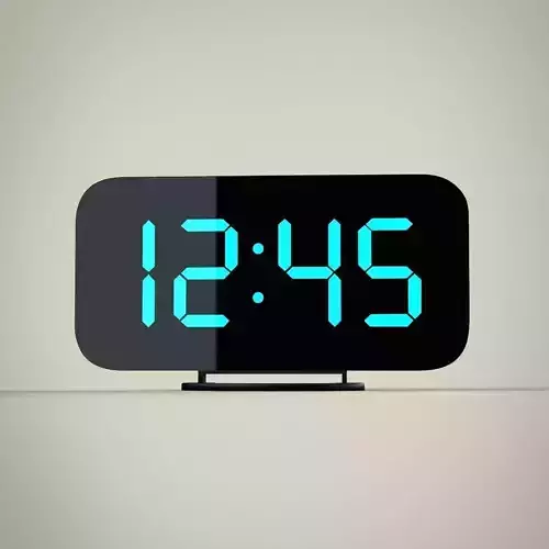 Digital alarm clock