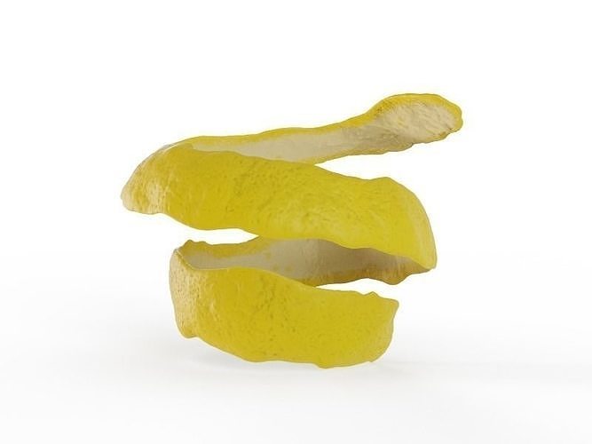 Lemon Peel 3D model