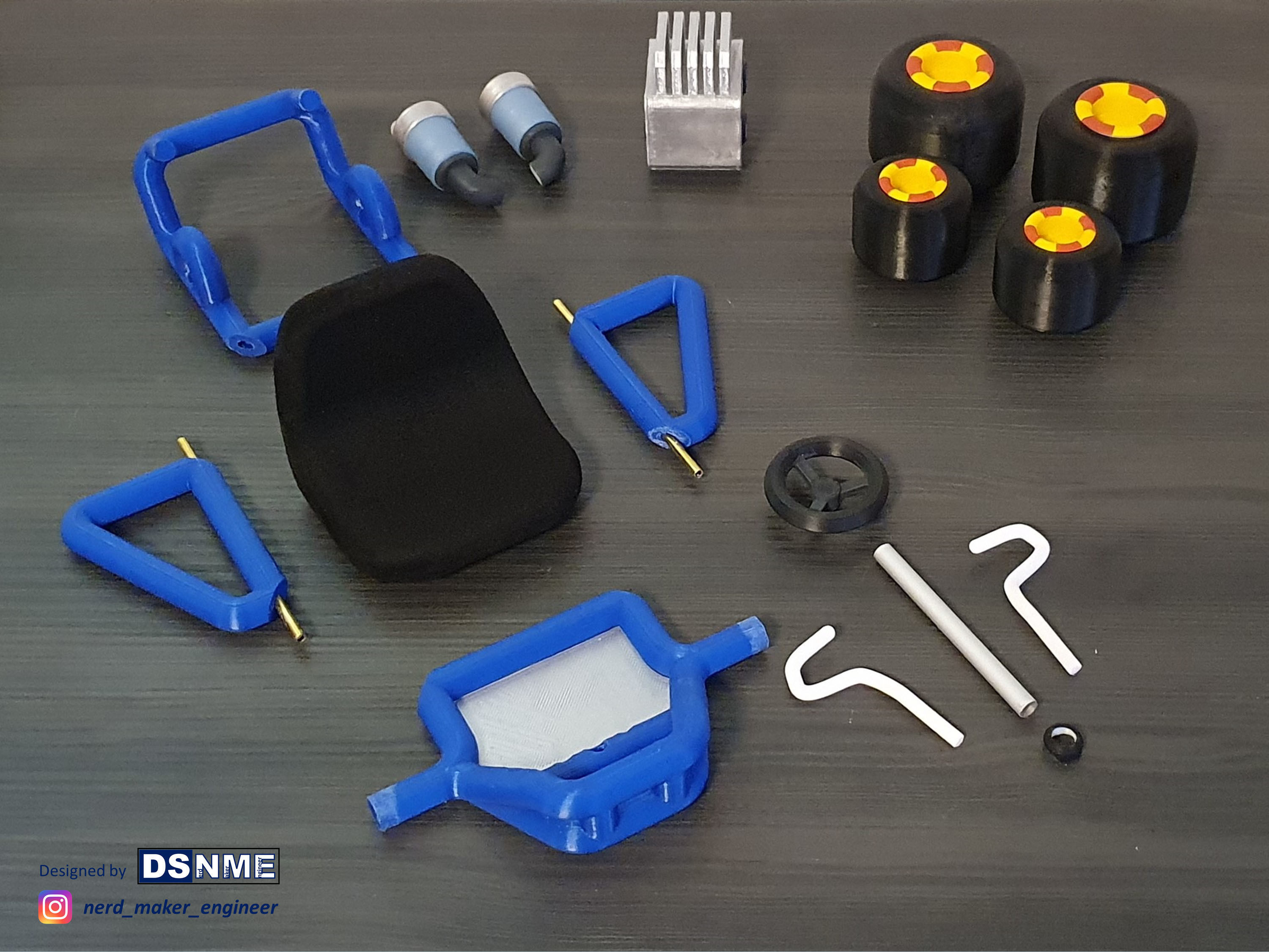 Mario Kart 64 Style Go-Kart - For San-Ei Plushs and Amiibos 3D print model_22