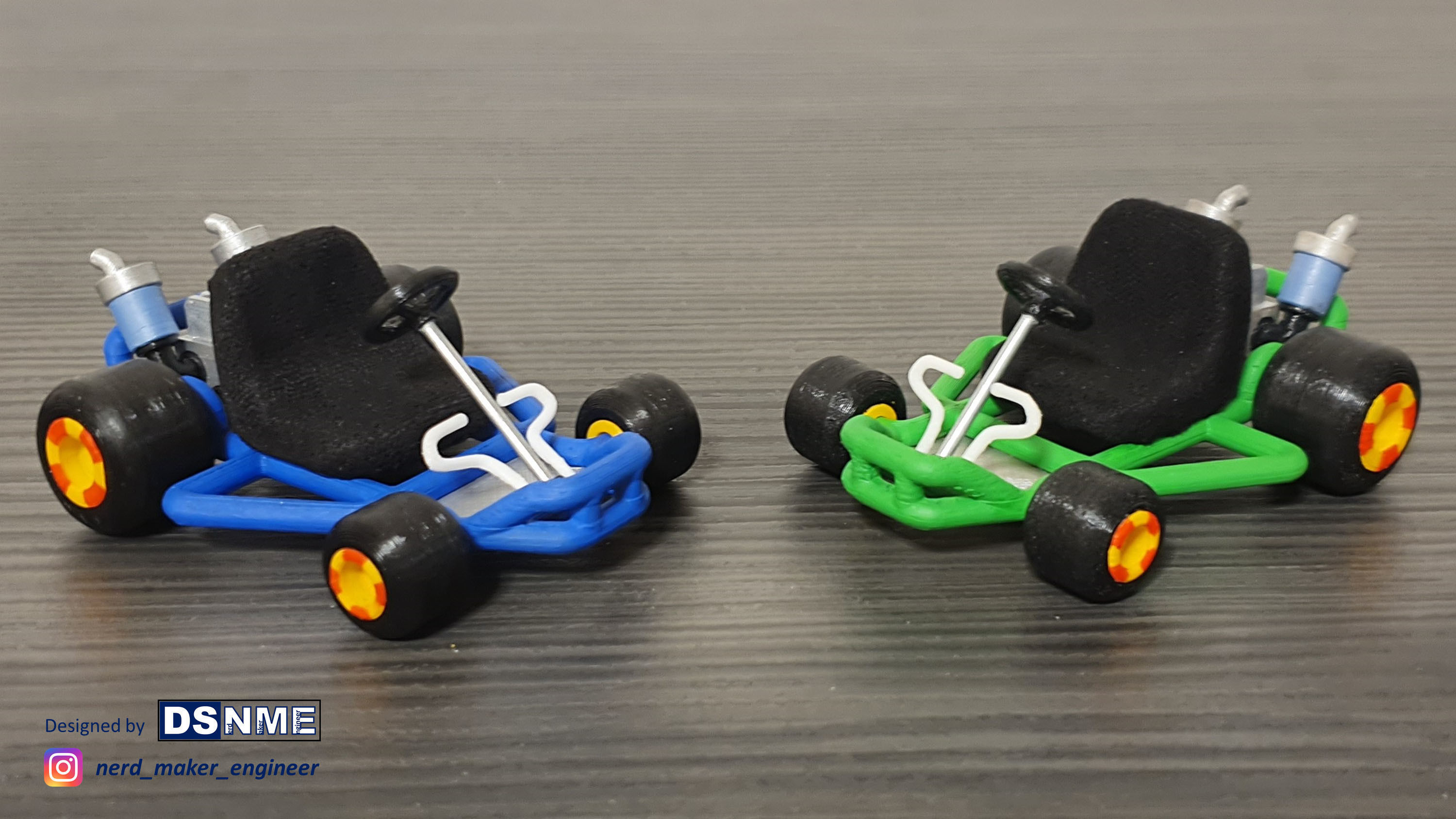Mario Kart 64 Style Go-Kart - For San-Ei Plushs and Amiibos 3D print model_16