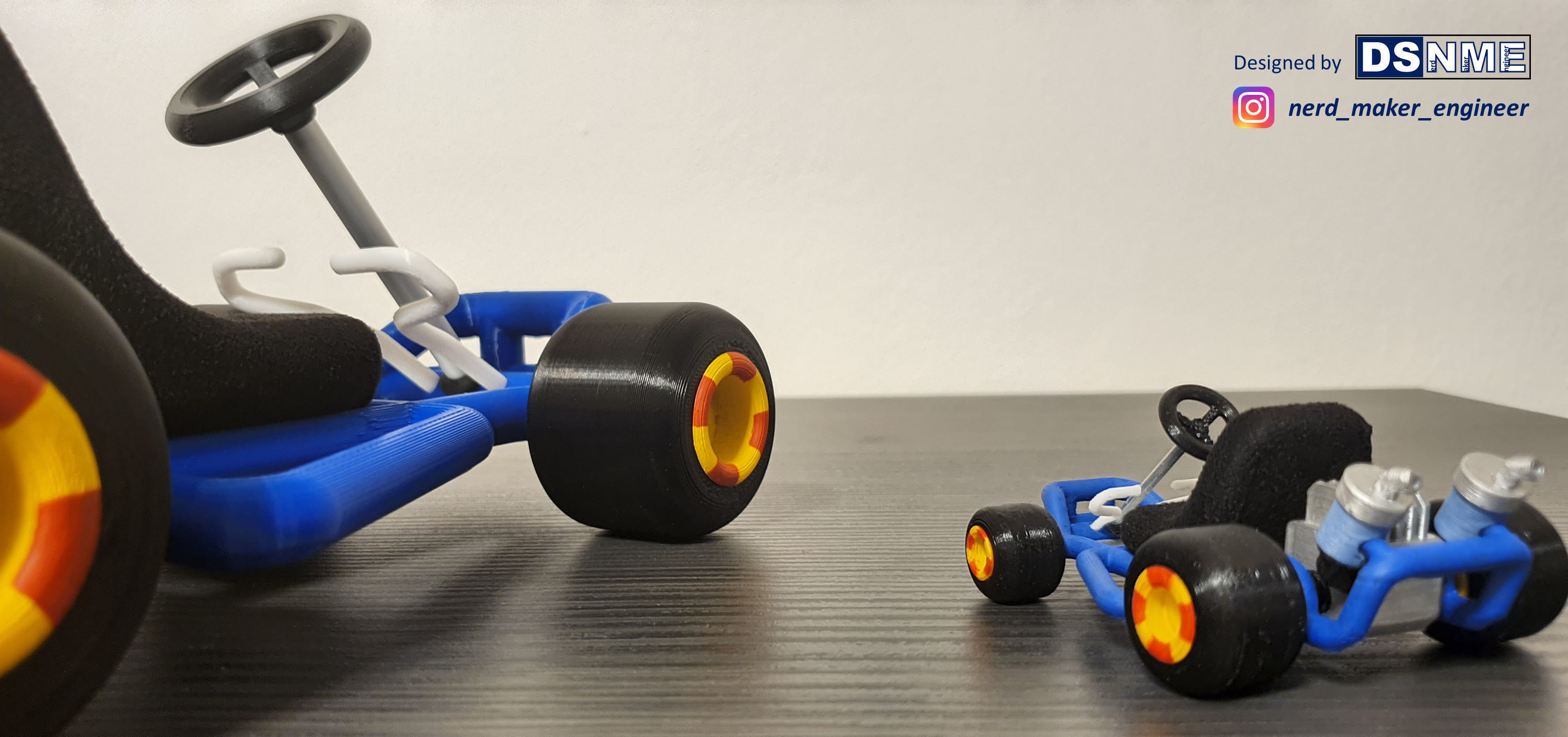 Mario Kart 64 Style Go-Kart - For San-Ei Plushs and Amiibos 3D print model_21