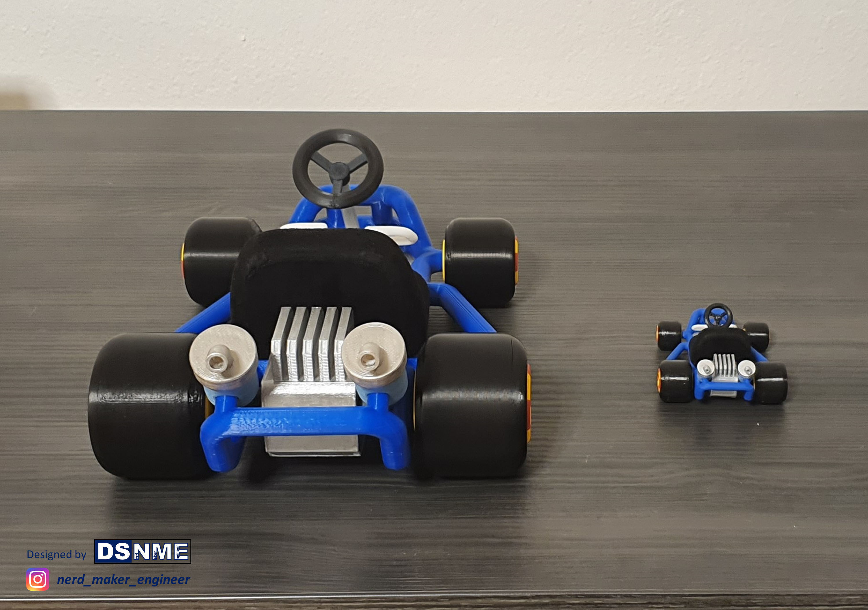 Mario Kart 64 Style Go-Kart - For San-Ei Plushs and Amiibos 3D print model_20