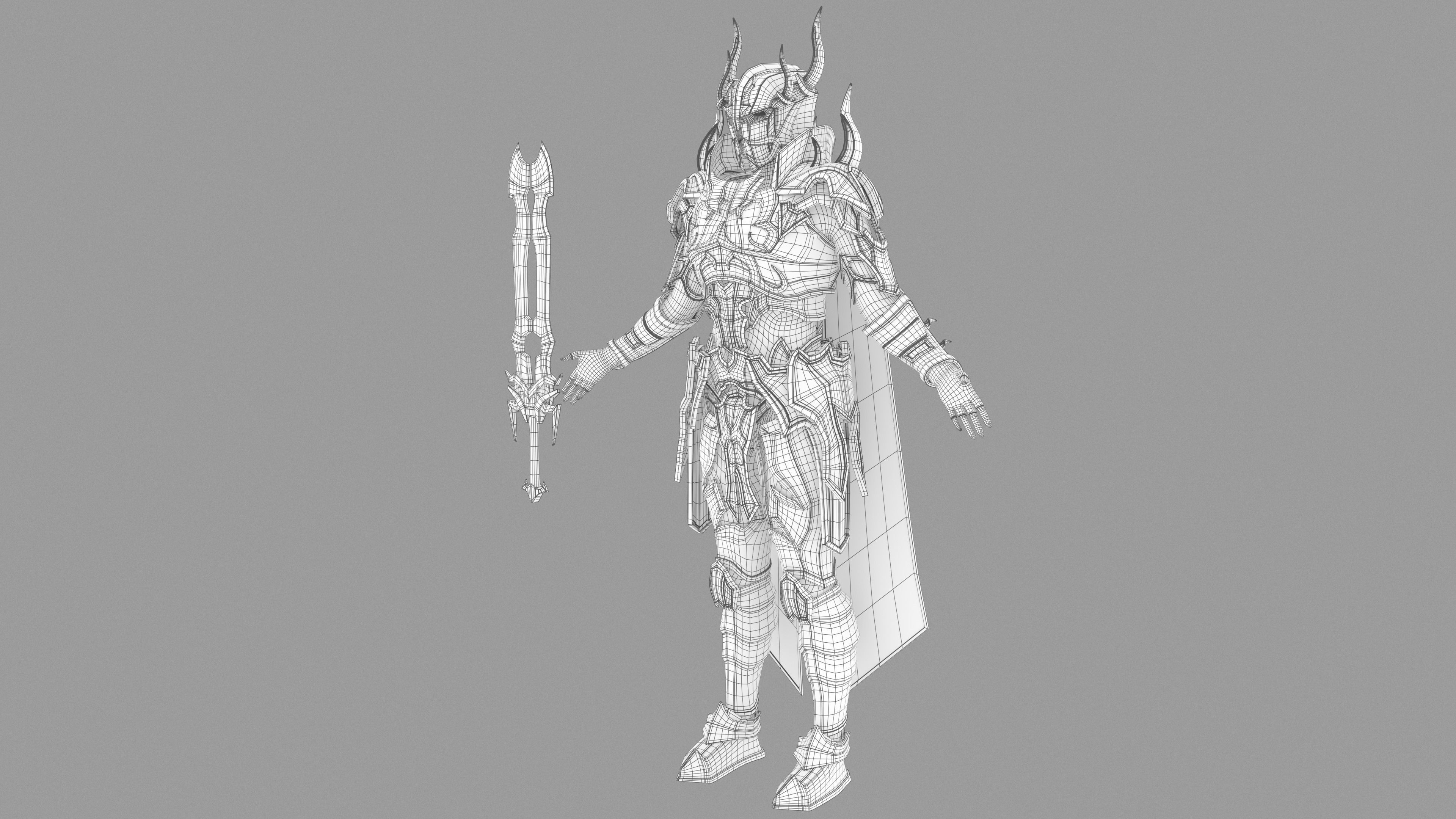 Unholy knight 3D model_12