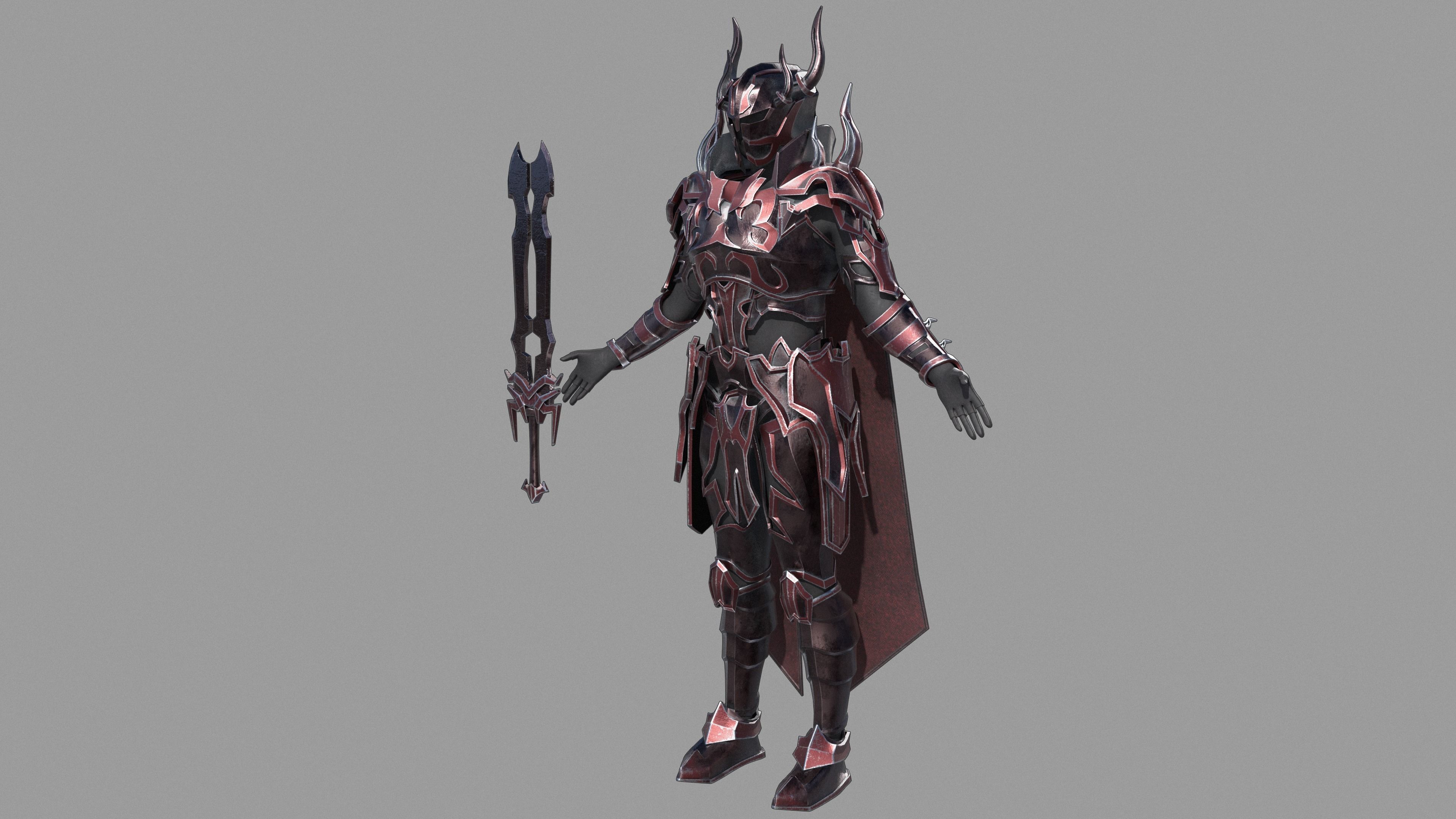 Unholy knight 3D model_5