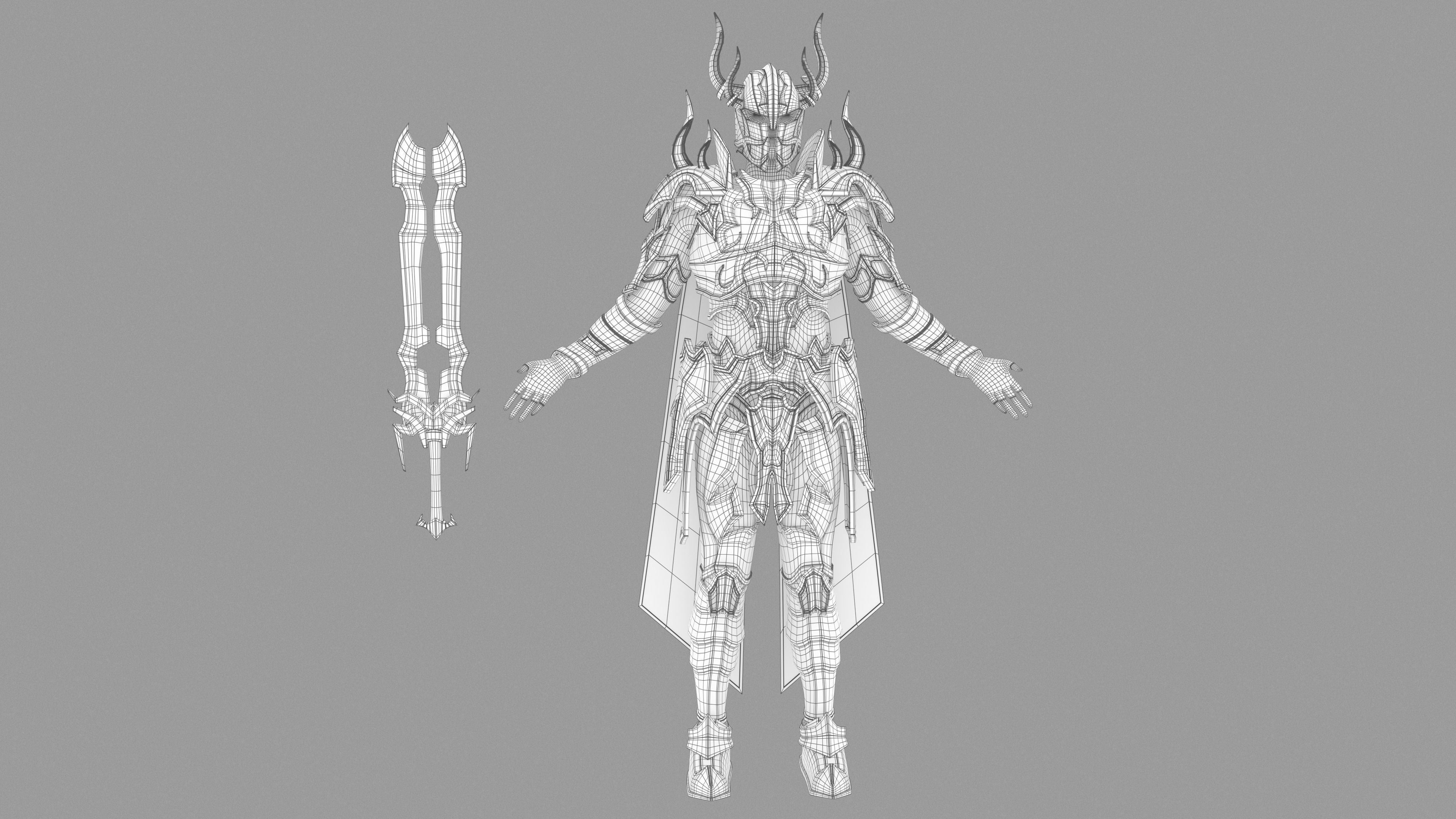 Unholy knight 3D model_13