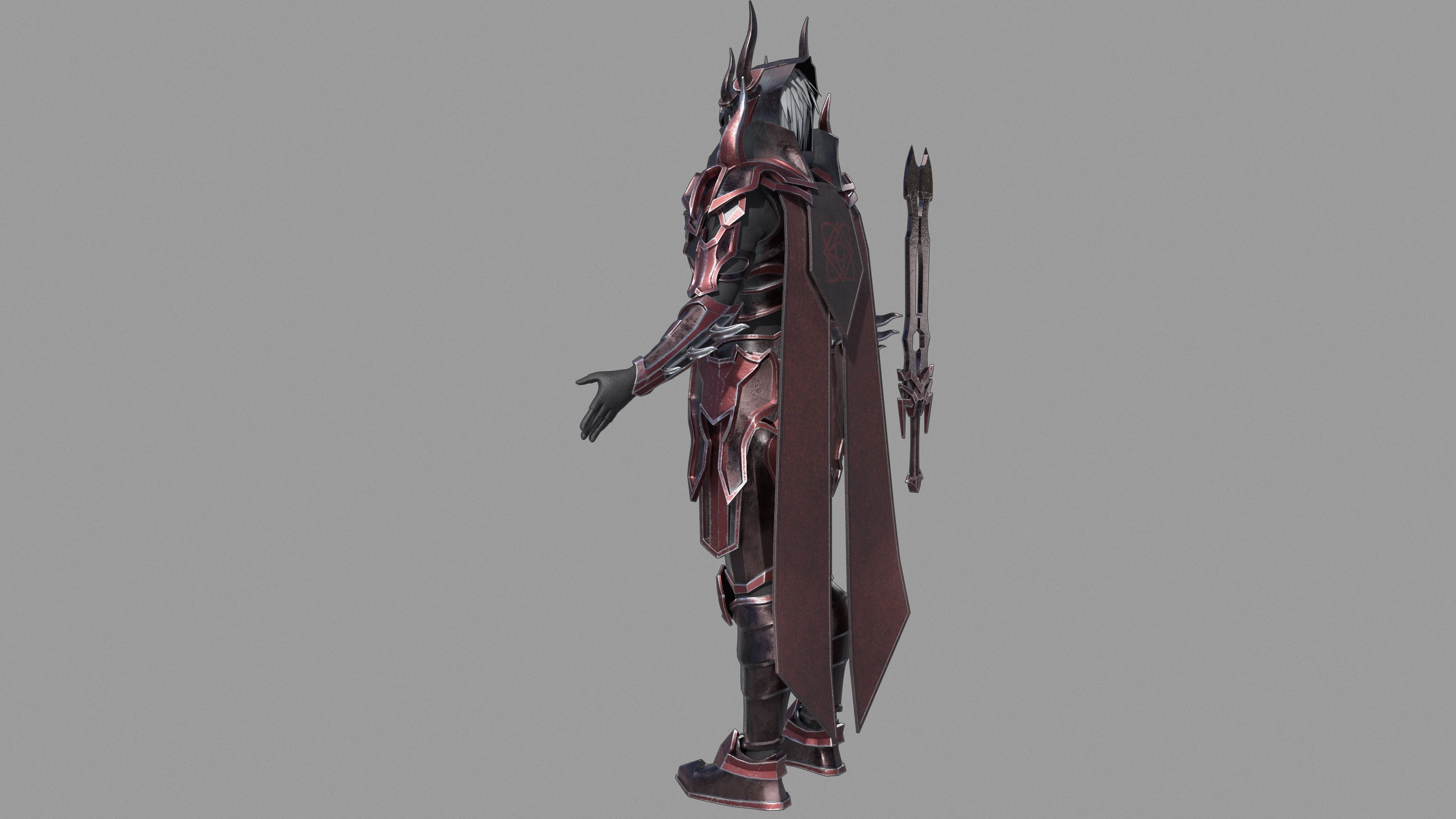 Unholy knight 3D model_3