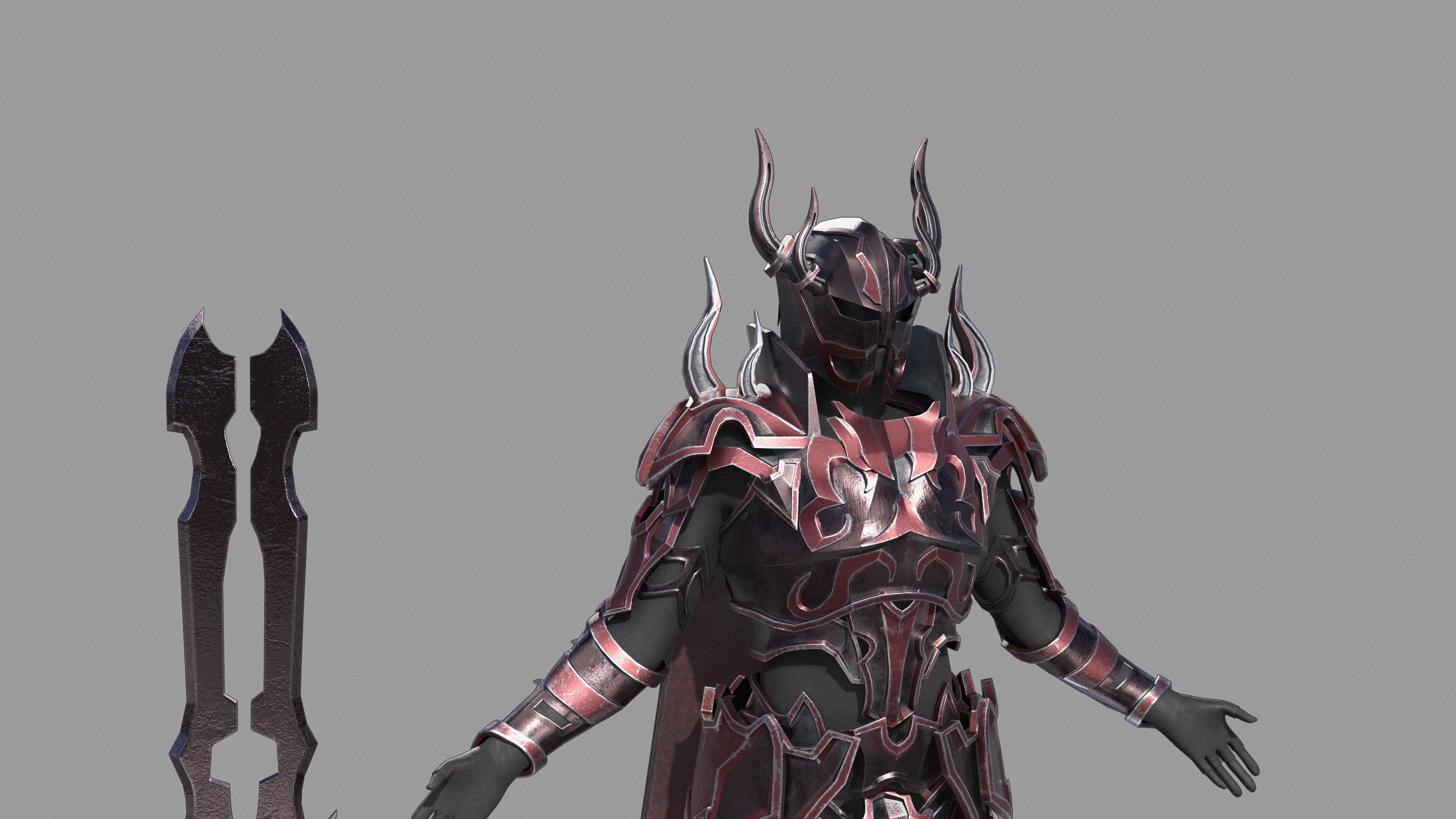 Unholy knight 3D model_6