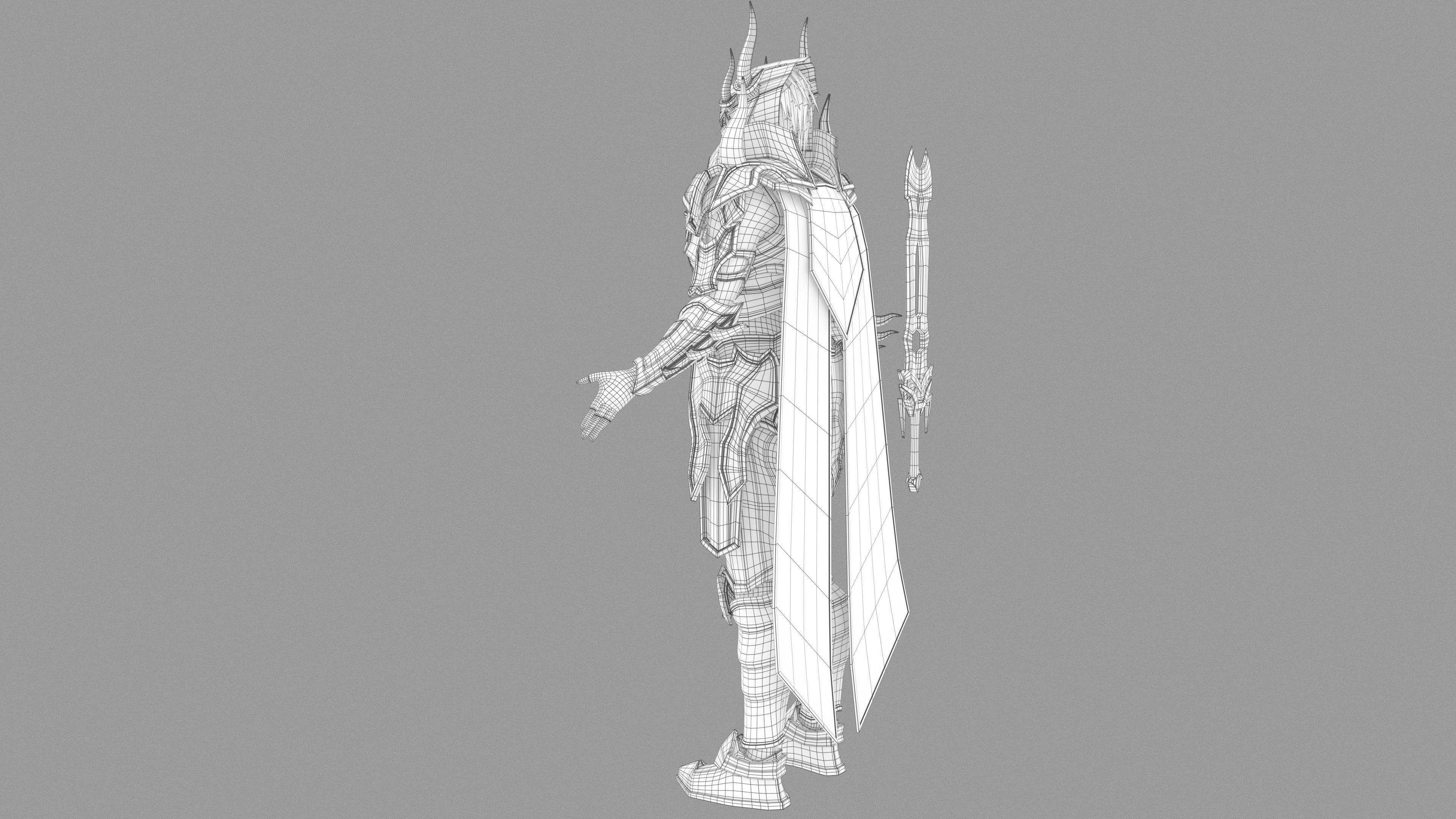 Unholy knight 3D model_14