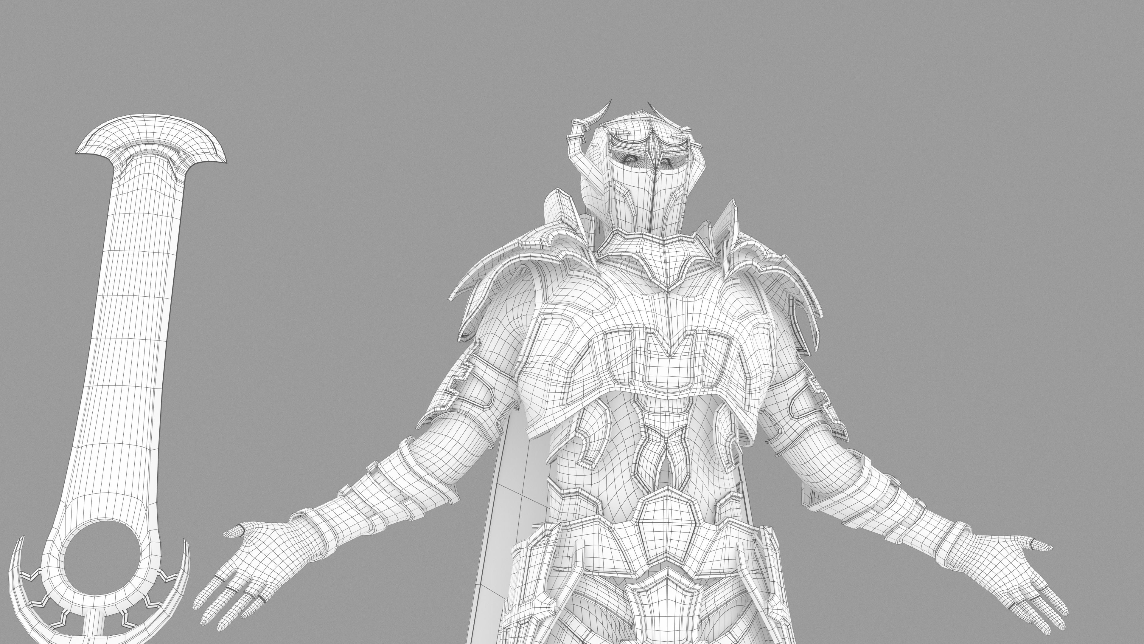 Unholy knight 3D model_14