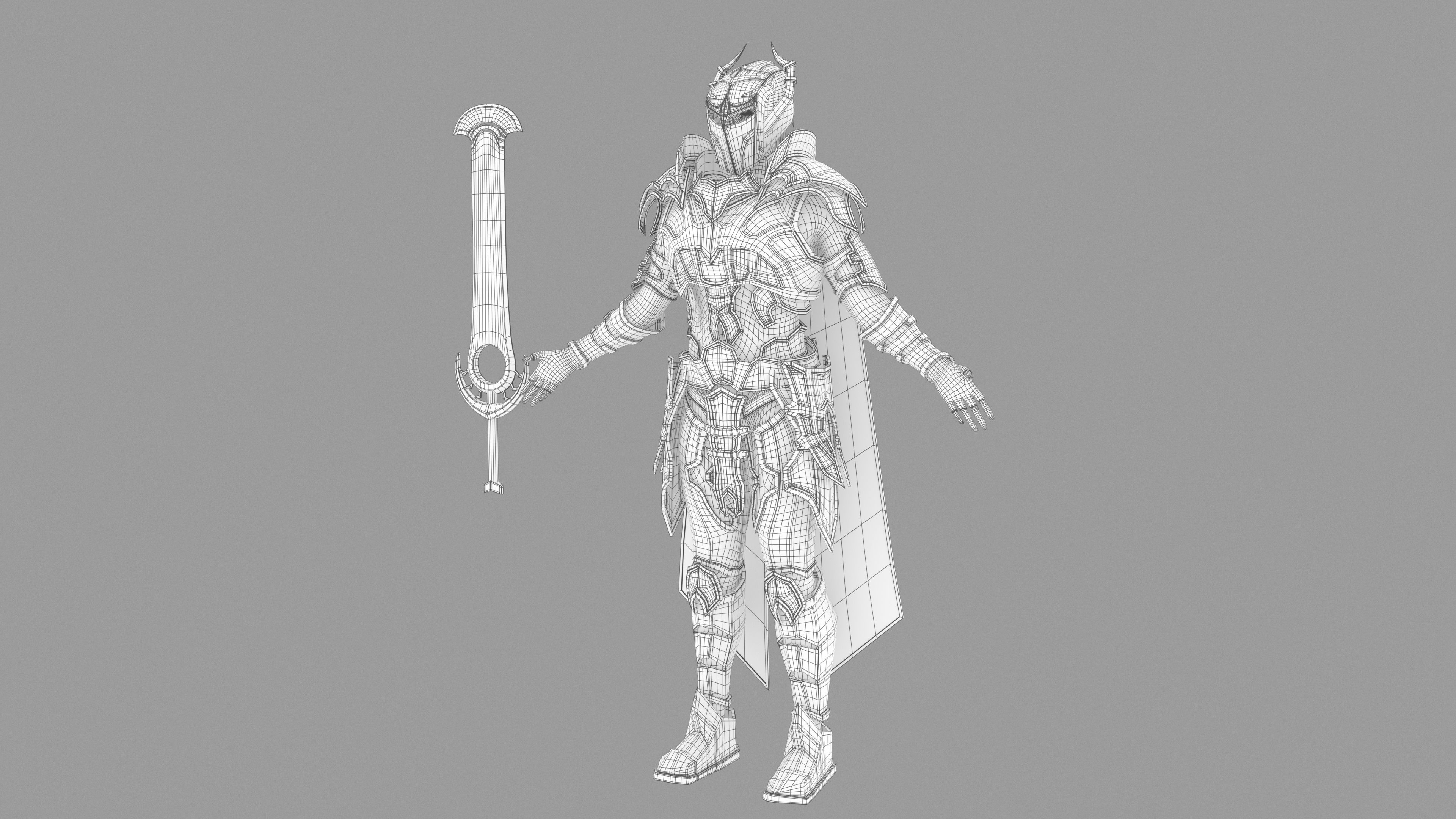 Unholy knight 3D model_8