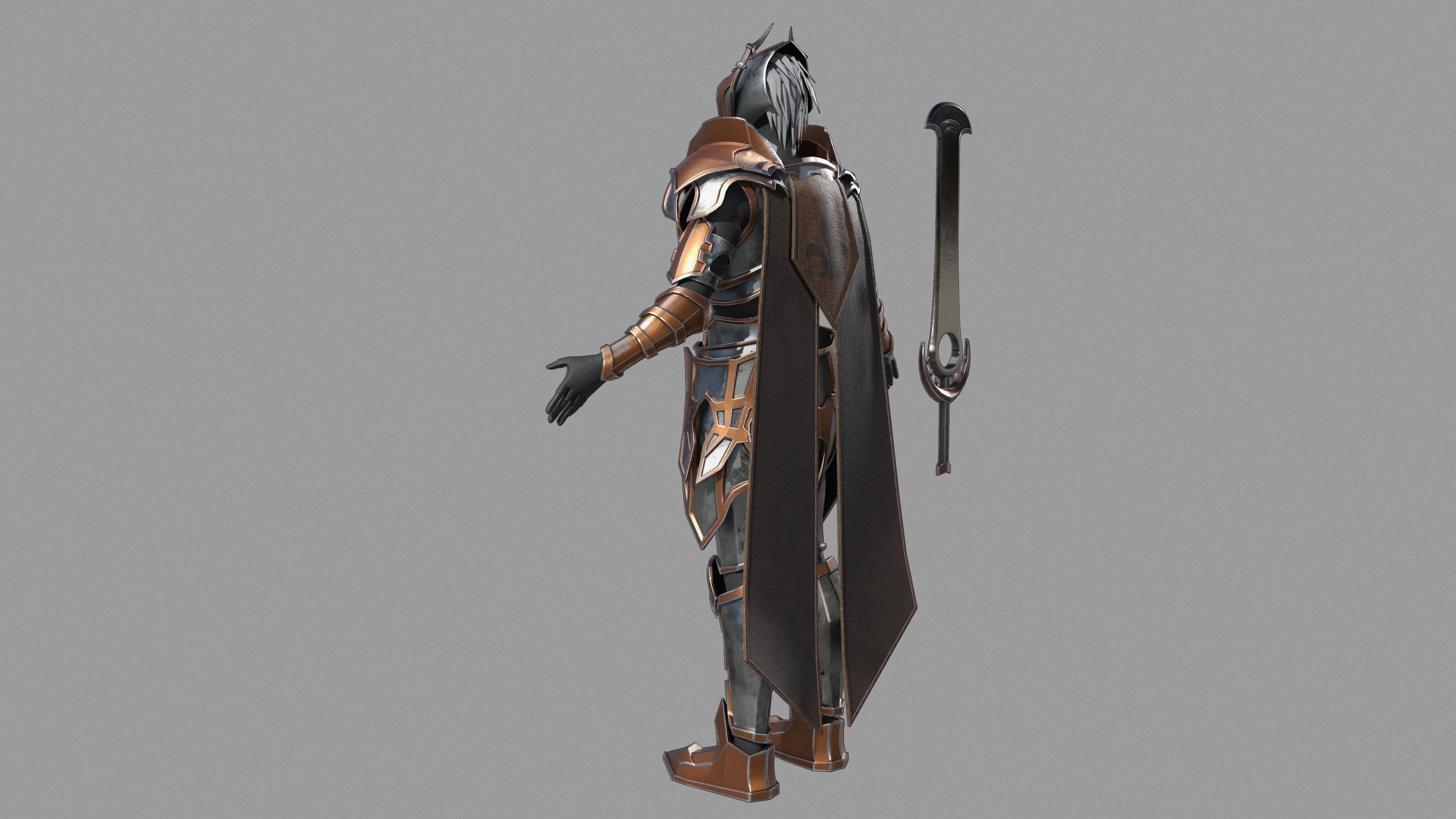 Unholy knight 3D model_5