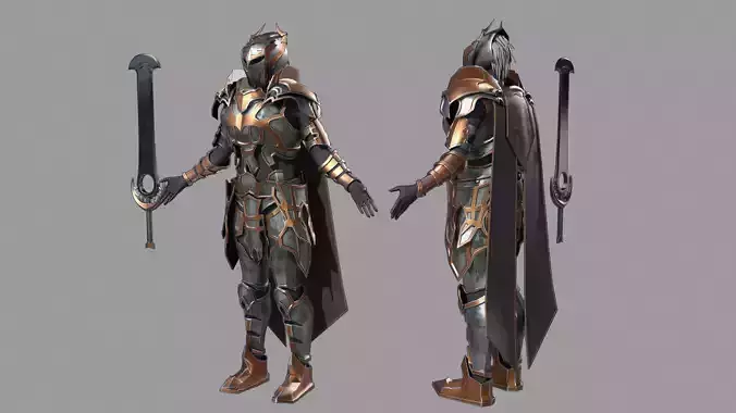 Unholy knight 3D model