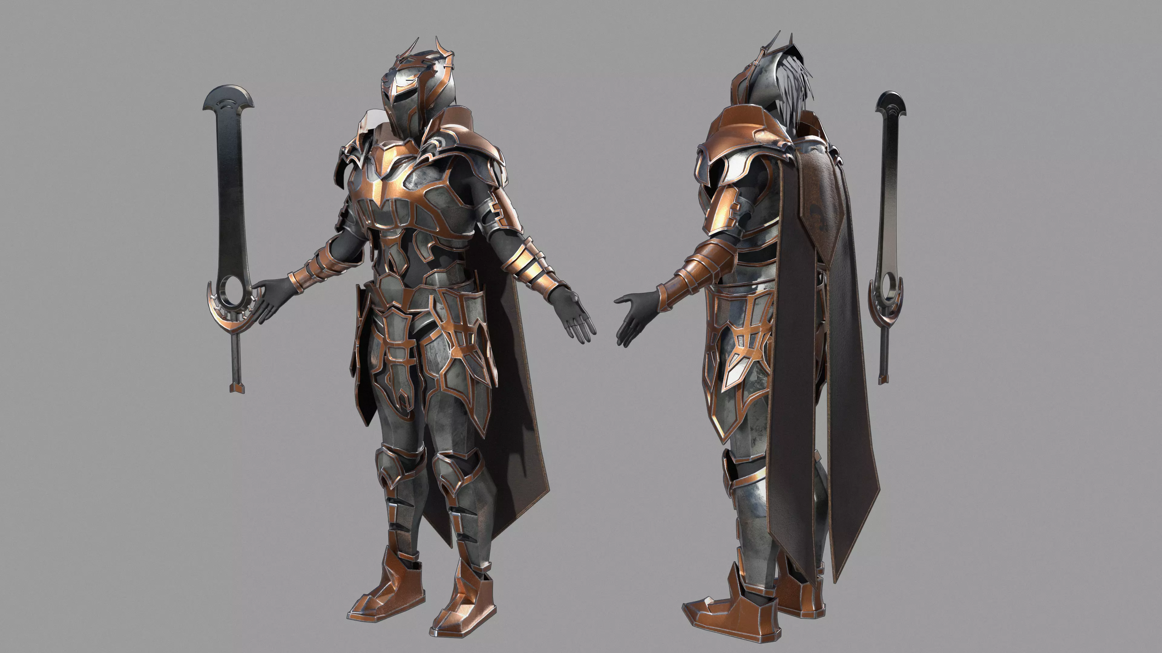 Unholy knight 3D model_0