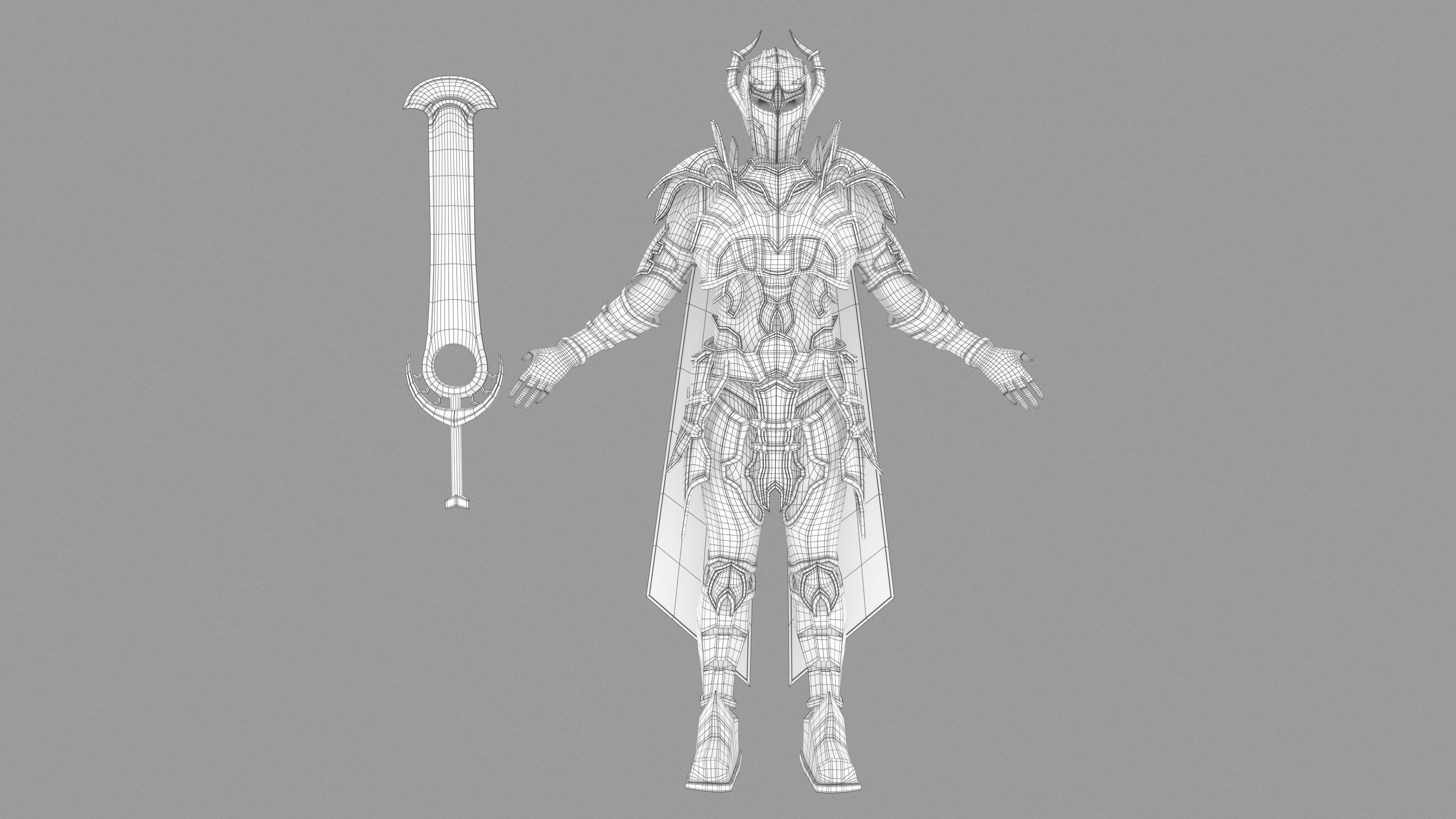 Unholy knight 3D model_10