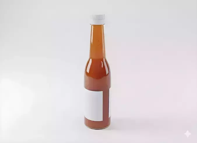 Salad Dressing 3D Model