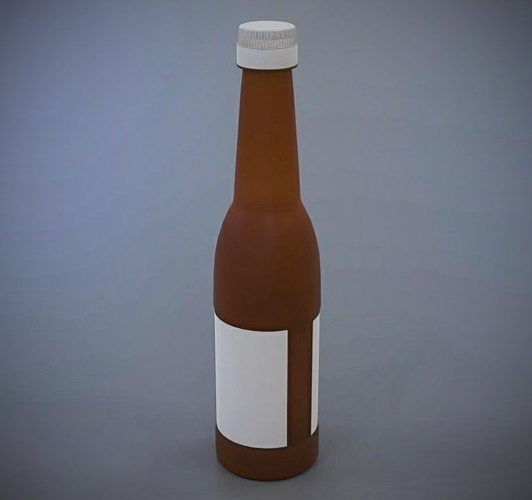 Salad Dressing 3D Model 3D model_3