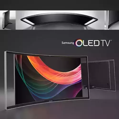 Samsung OLED Smart TV Free 3D model