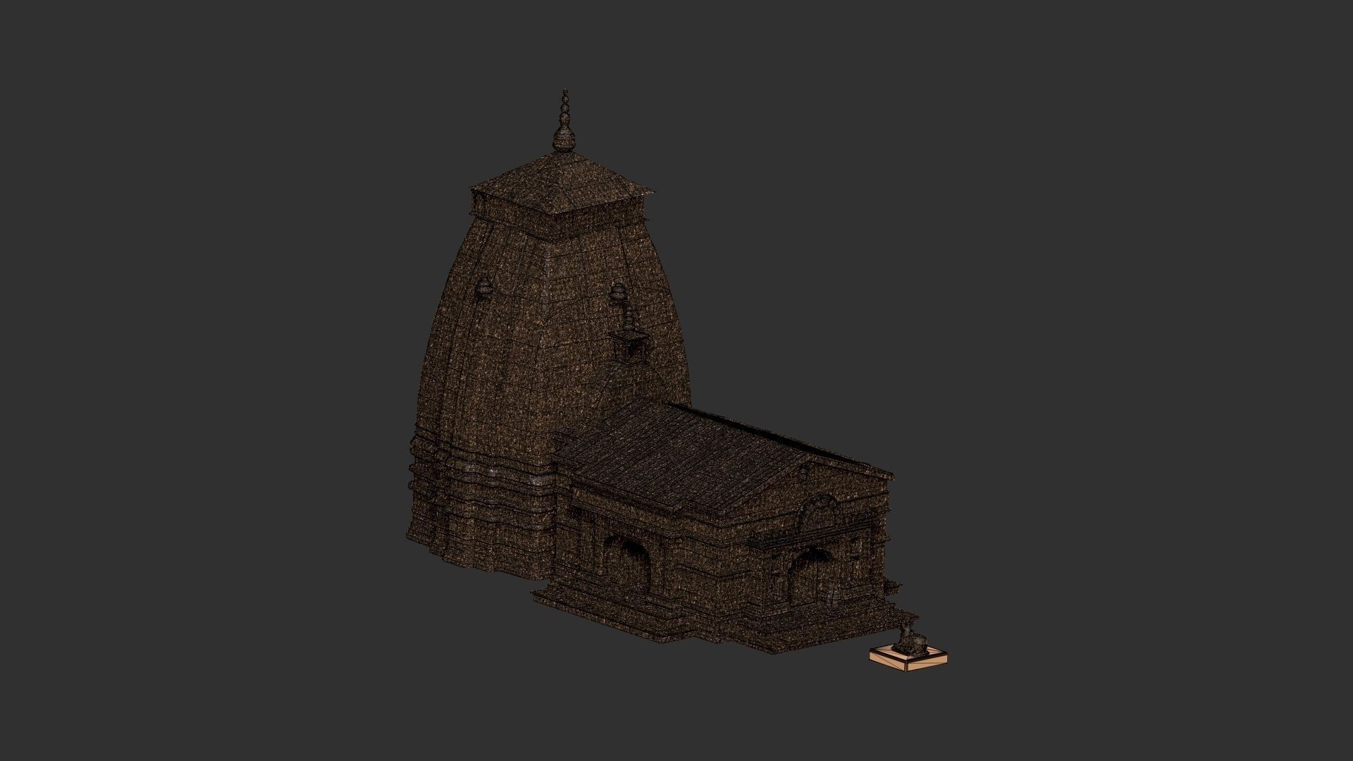 Kedarnath Temple 3D print model_6